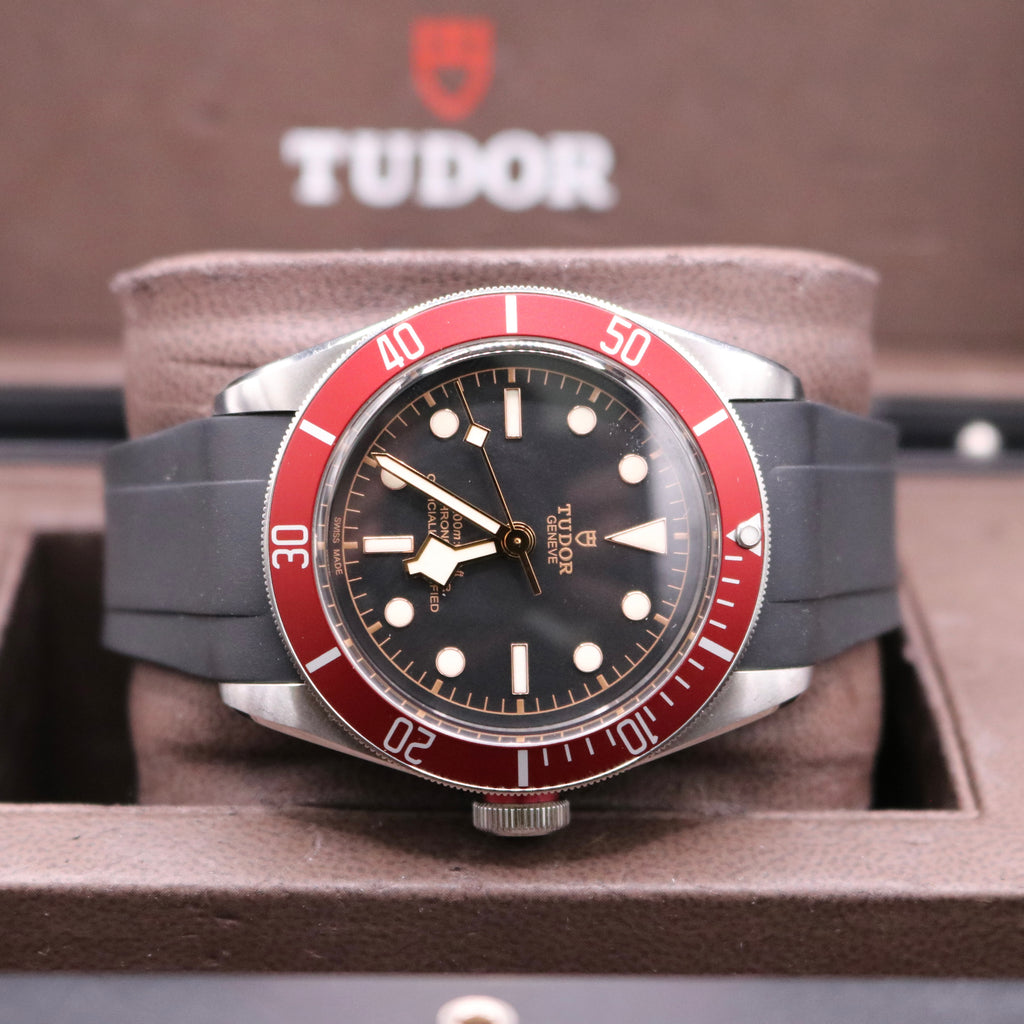 Tudor Black Bay Red Bezel 79230R – Full Set Box & Papers