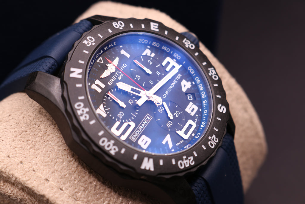 Breitling Endurance pro Navy - Box - New Design Strap - Excellent Condition - PX