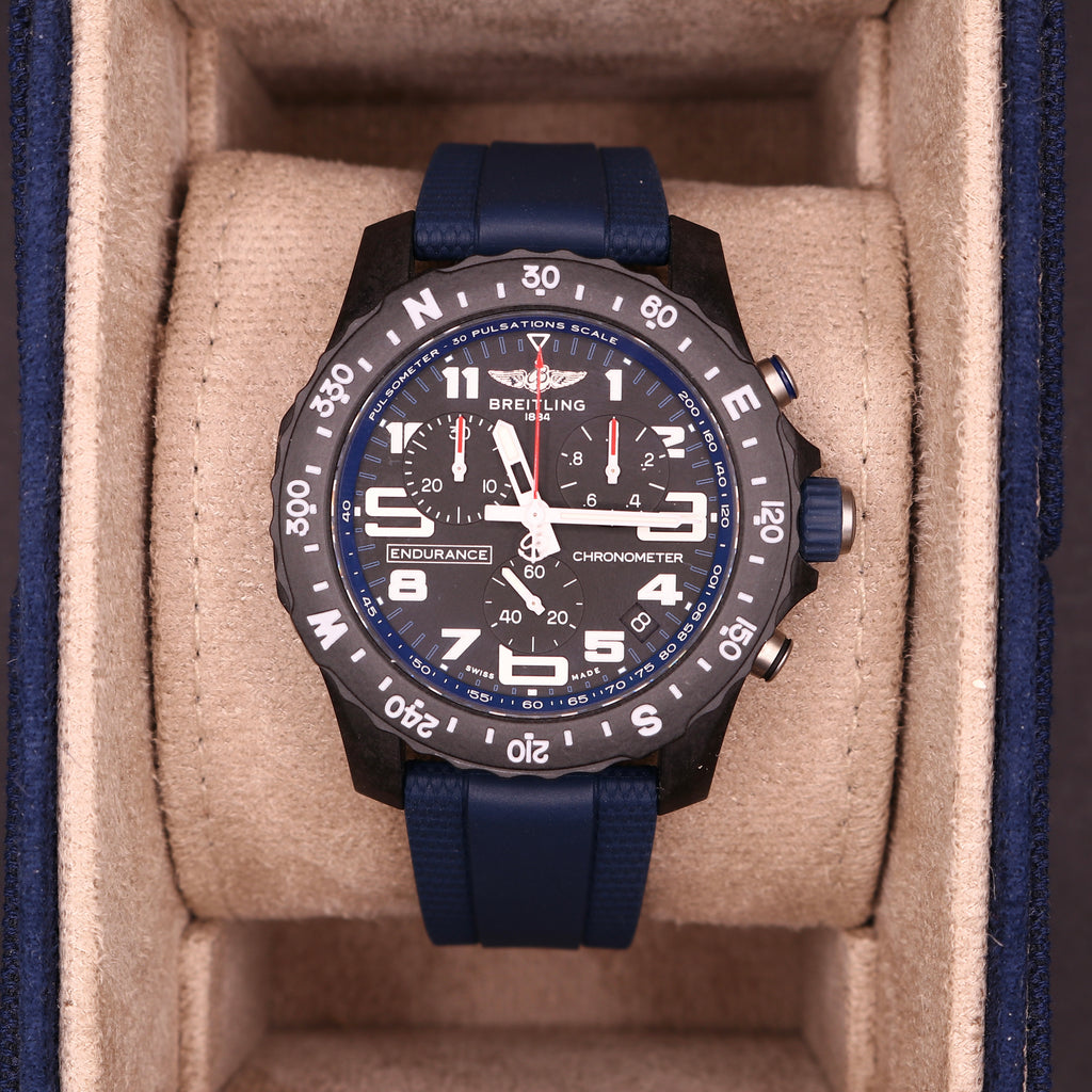 Breitling Endurance pro Navy - Box - New Design Strap - Excellent Condition - PX