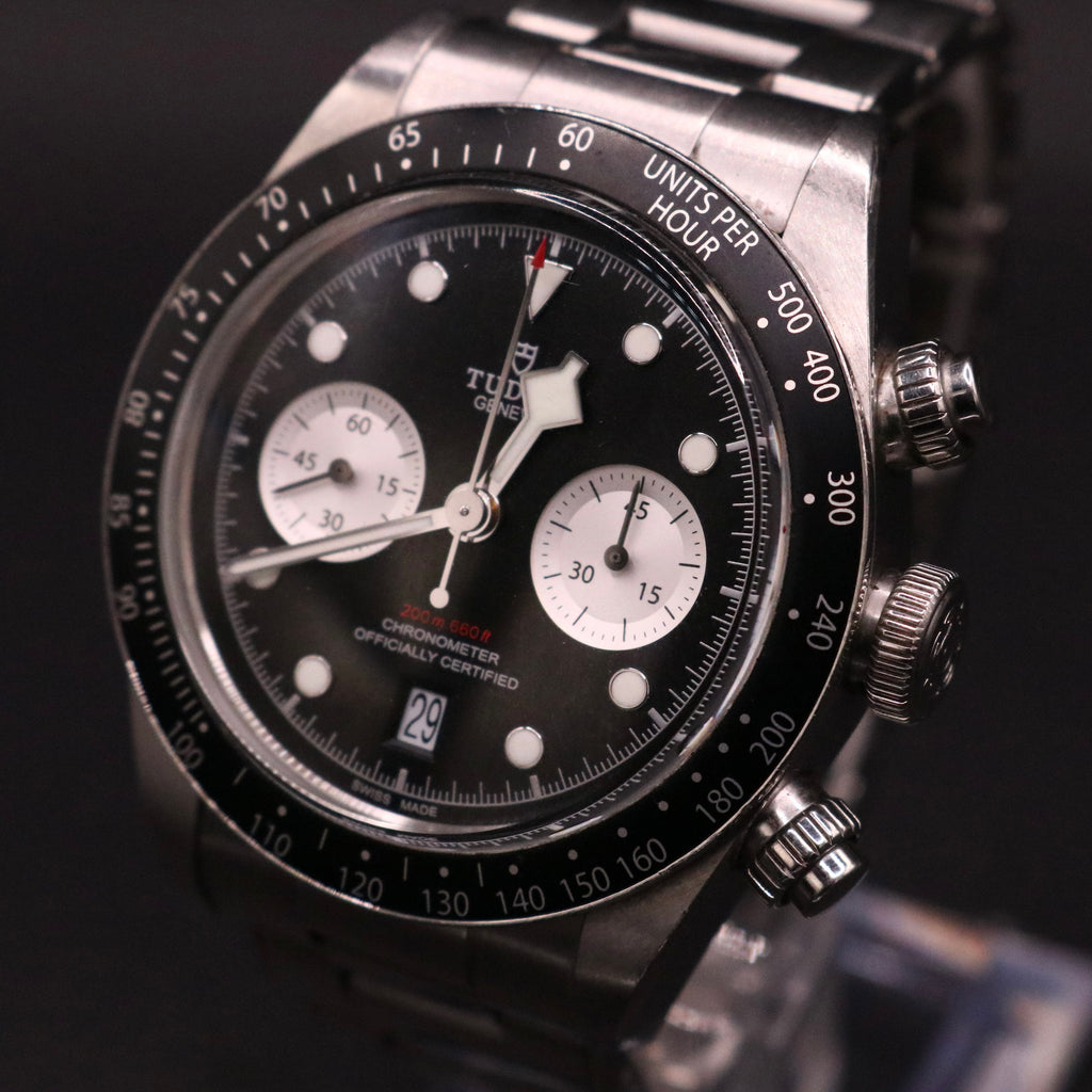 TUDOR Black Bay Chrono Reverse Panda 79360- Full Set - Full Links - Warranty27