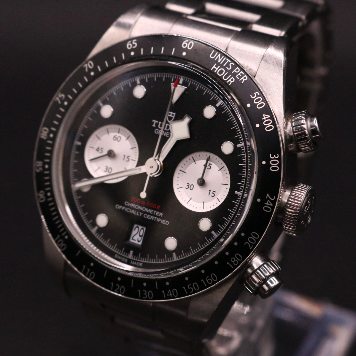TUDOR Black Bay Chrono Reverse Panda 79360- Full Set - Full Links - Warranty27