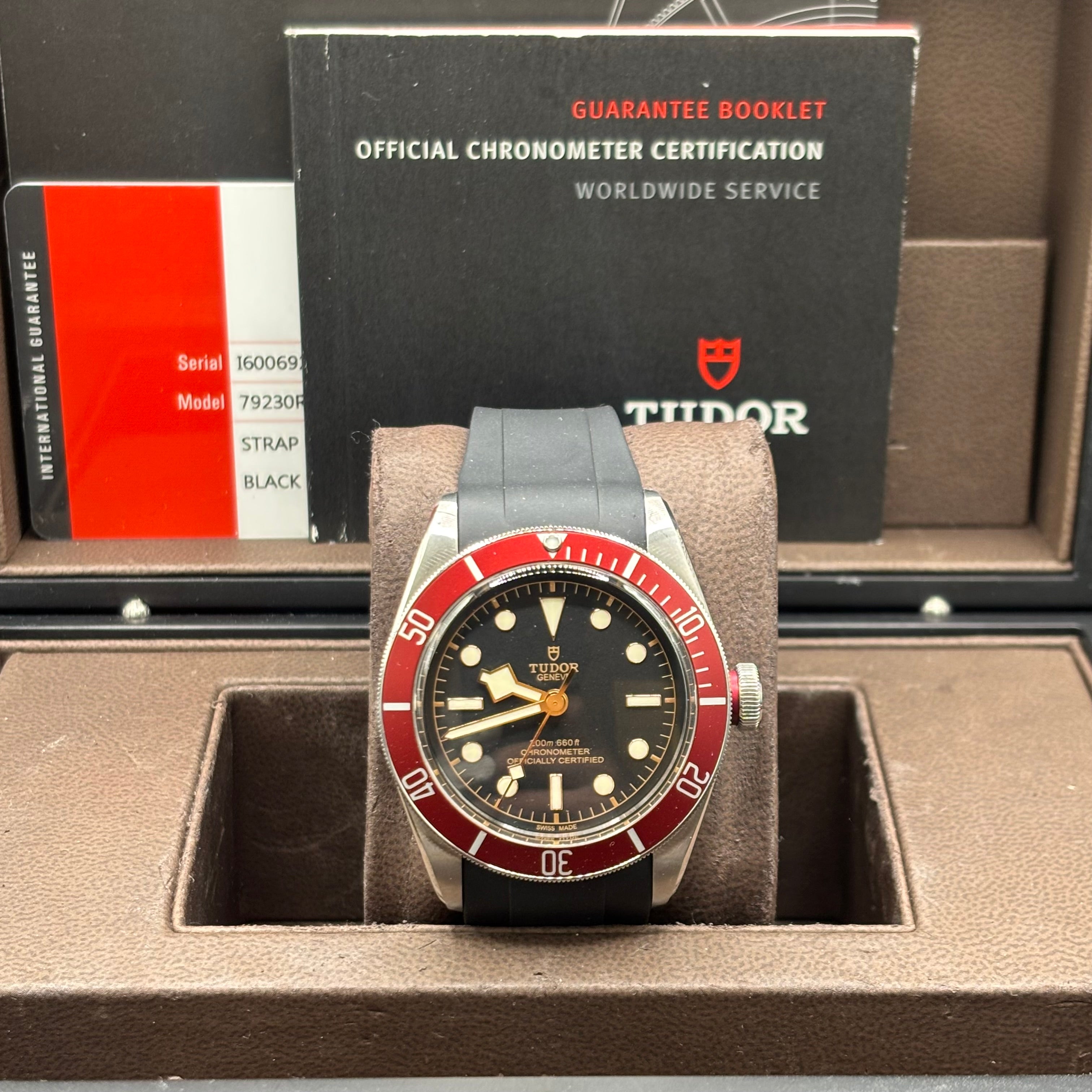 Tudor Black Bay Red Bezel 79230R – Full Set Box & Papers