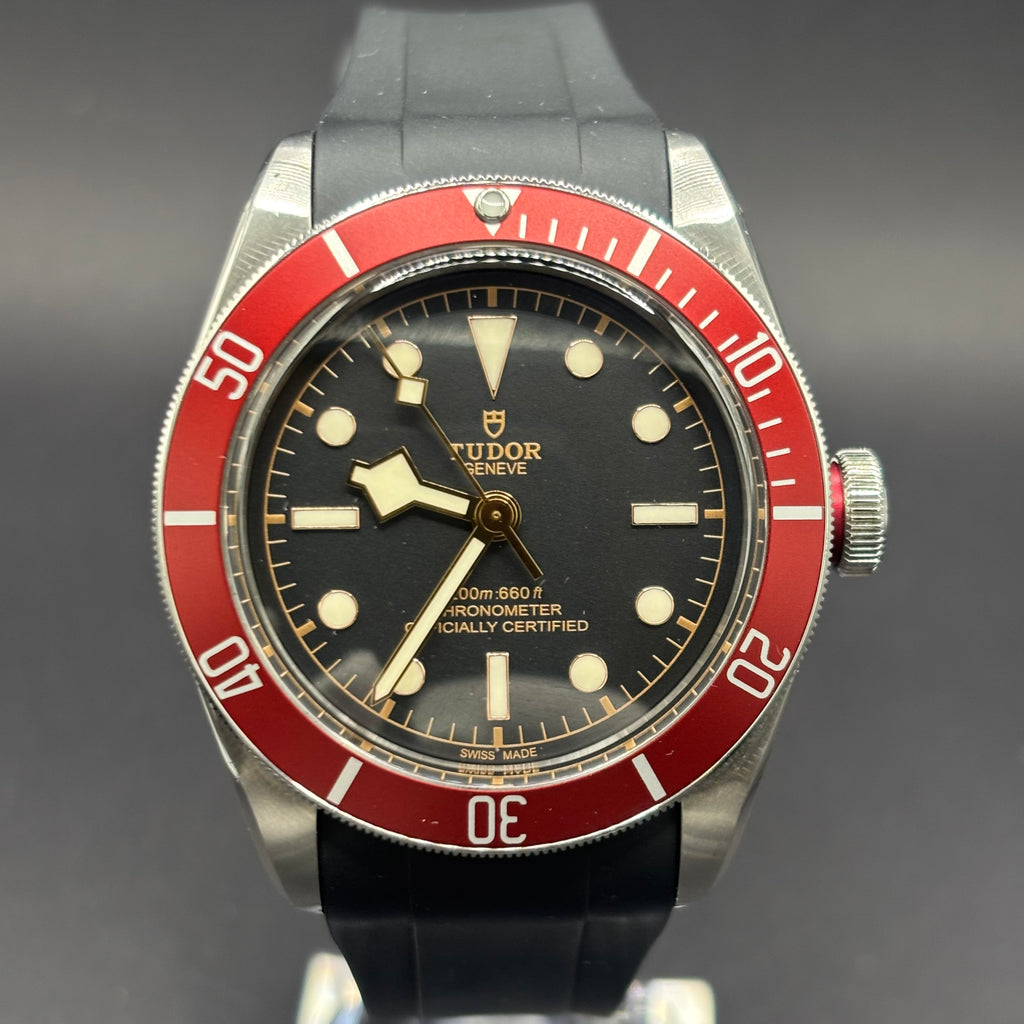 Tudor Black Bay Red Bezel 79230R – Full Set Box & Papers
