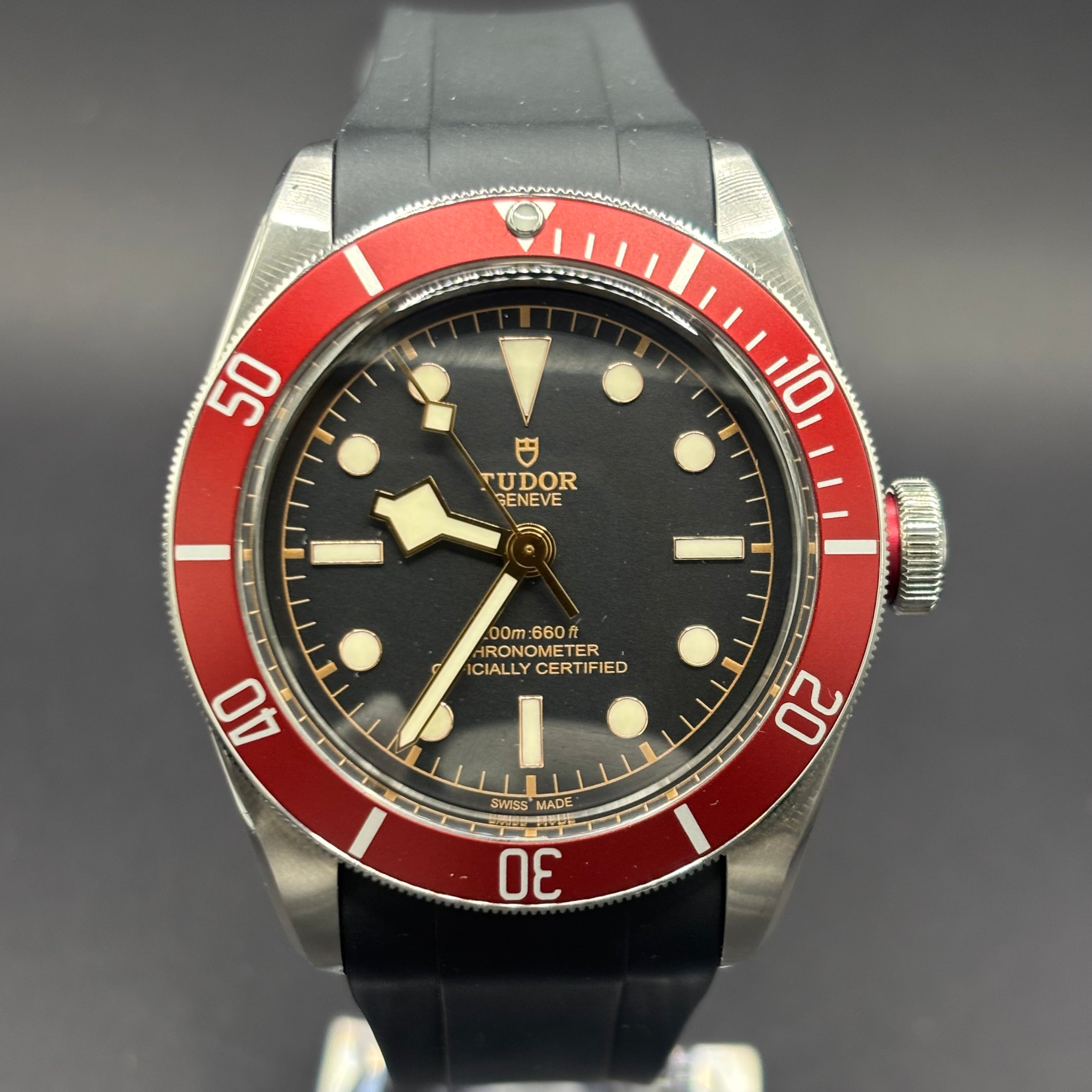 Tudor Black Bay Red Bezel 79230R – Full Set Box & Papers