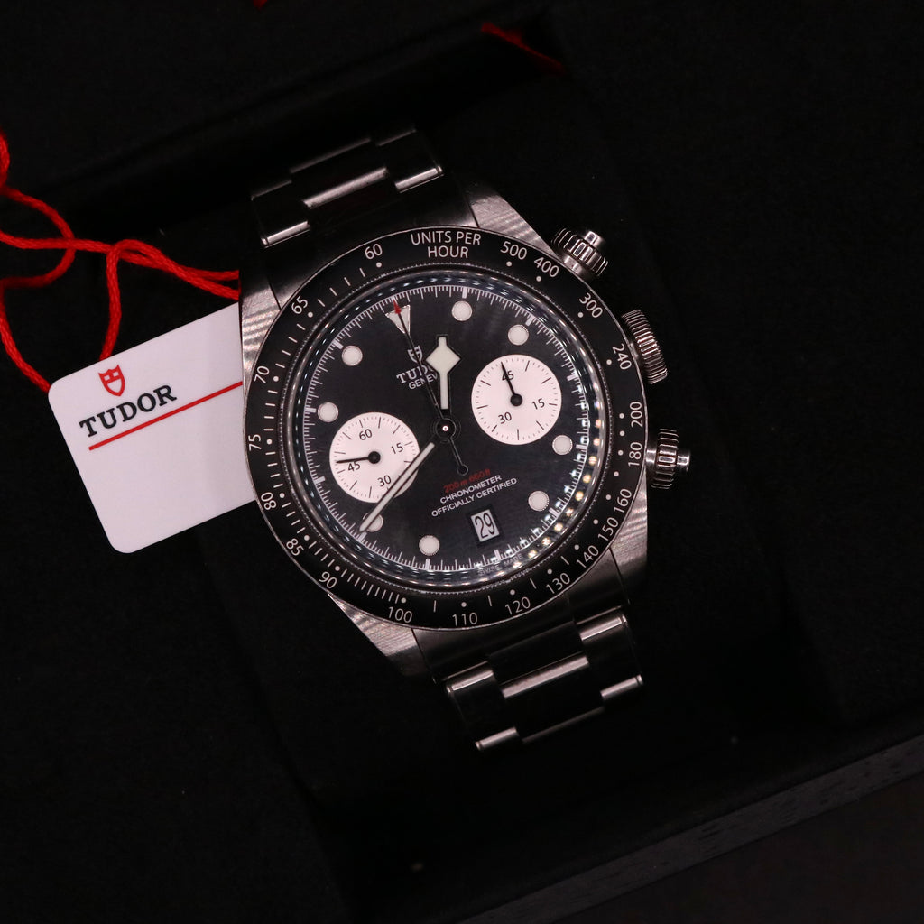 TUDOR Black Bay Chrono Reverse Panda 79360- Full Set - Full Links - Warranty27