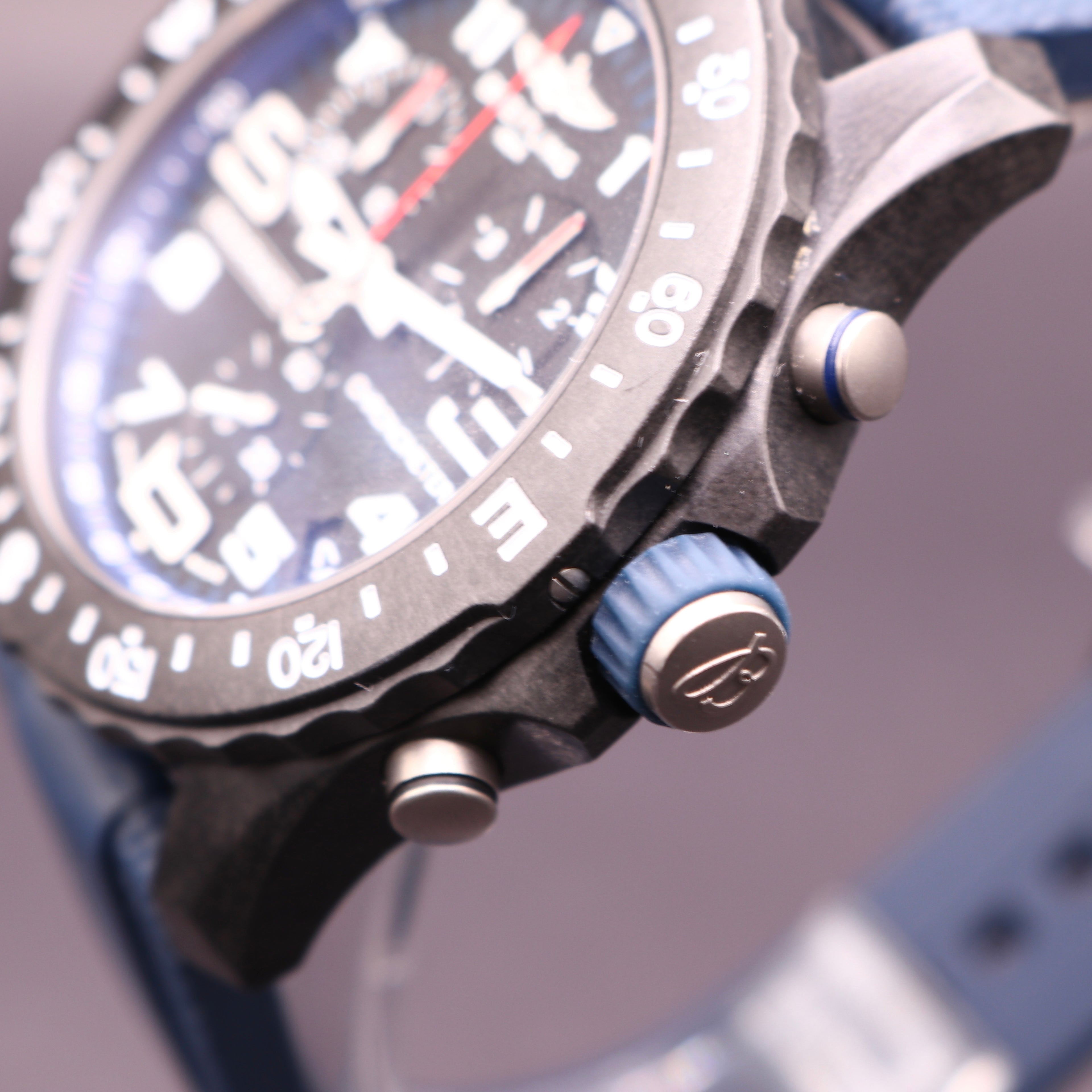 2025 BREITLING Endurance Pro Navy Blue Full Set - Warranty27 - PX Available