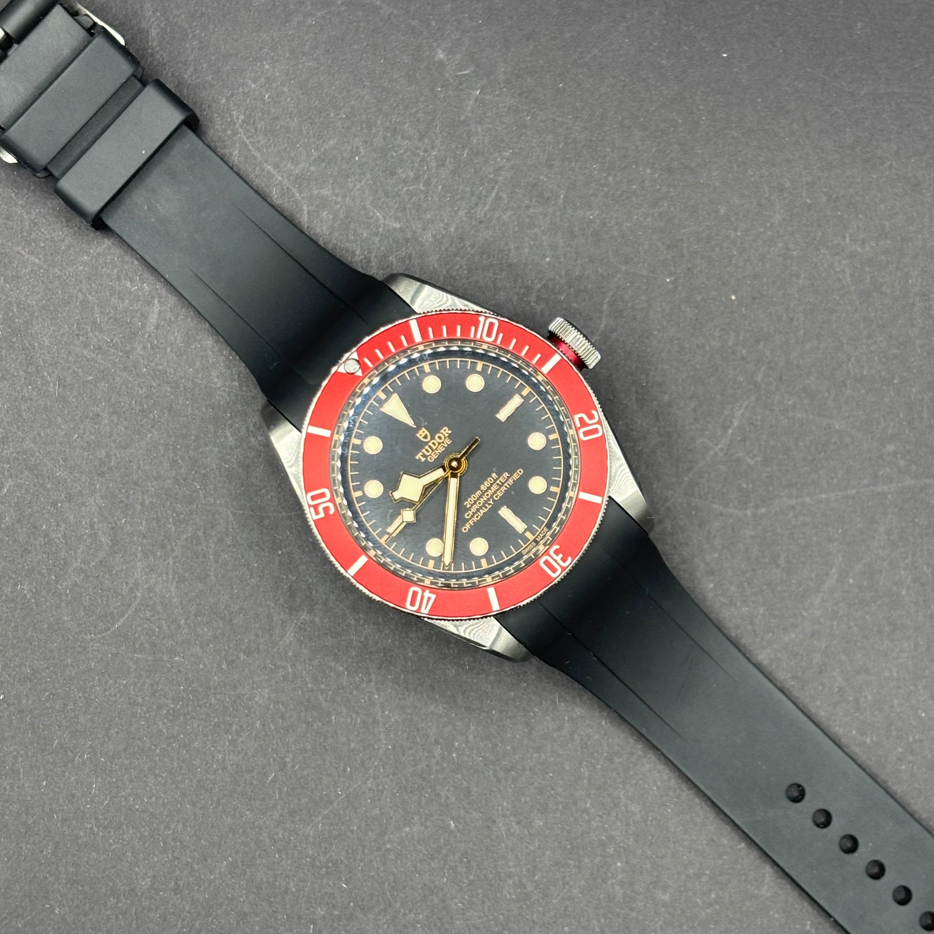 Tudor Black Bay Red Bezel 79230R – Full Set Box & Papers