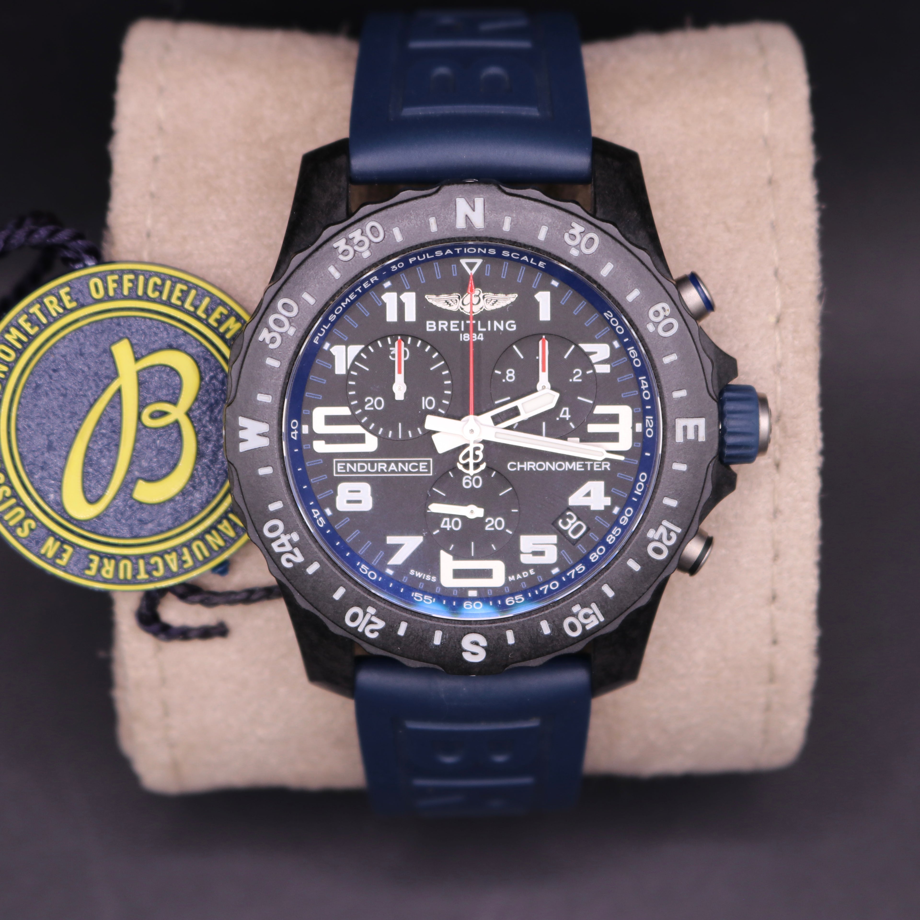 2022 Breitling Endurance Pro Navy - Full Set - Excellent Condition - PX Ava