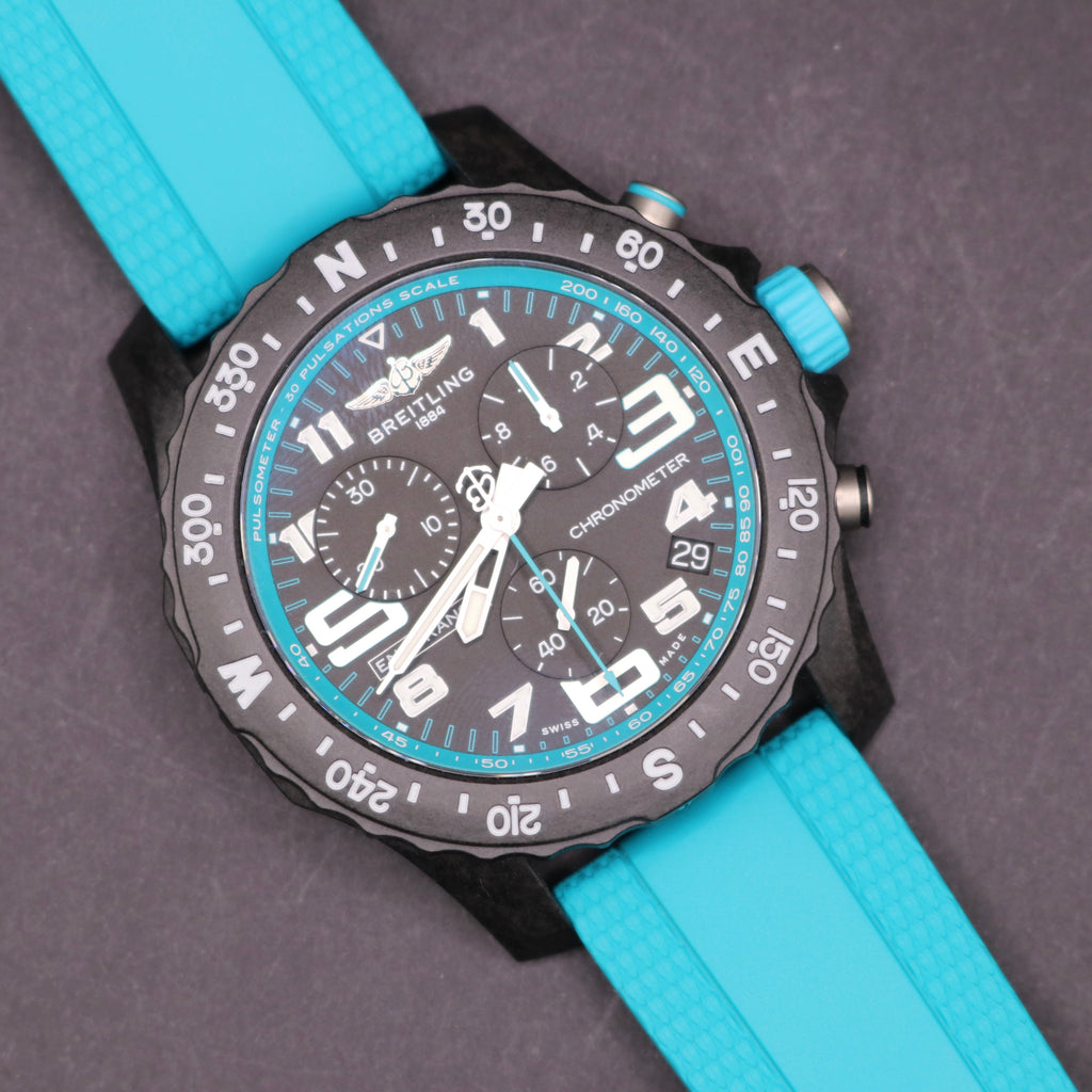 UNWORN 2026 BREITLING Endurance Pro Turquoise Full Set - Warranty28 - PX Ava