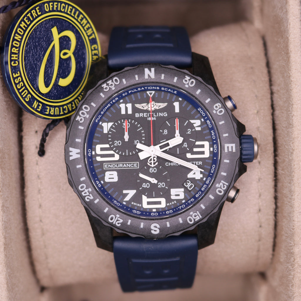 2022 Breitling Endurance Pro Navy - Full Set - Excellent Condition - PX Ava