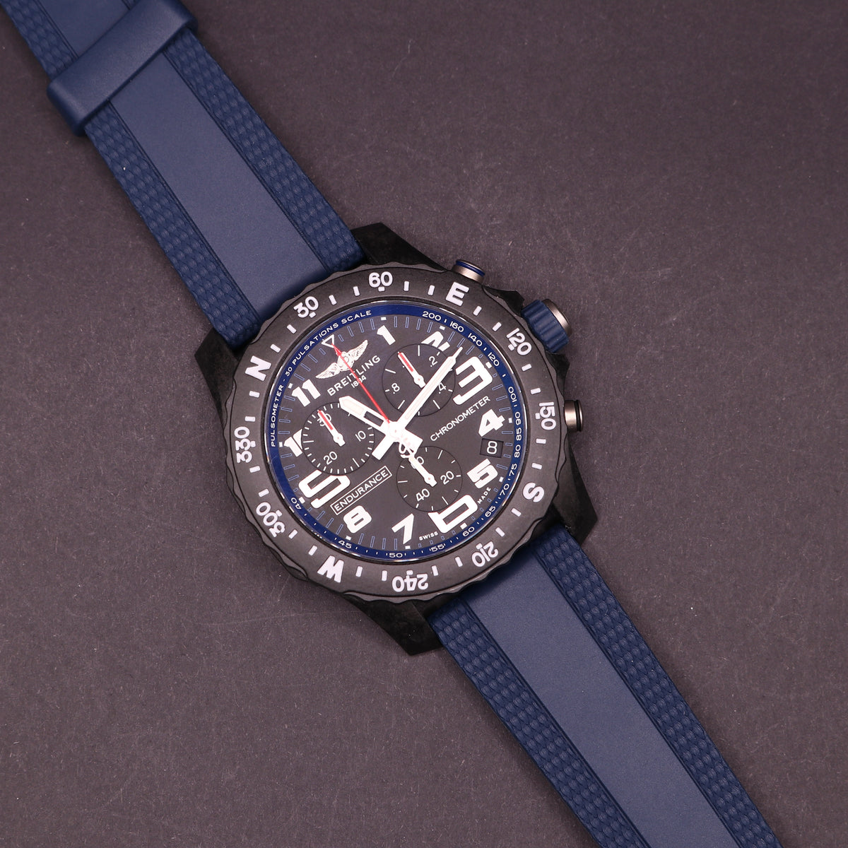 Breitling Endurance pro Navy - Box - New Design Strap - Excellent Condition - PX