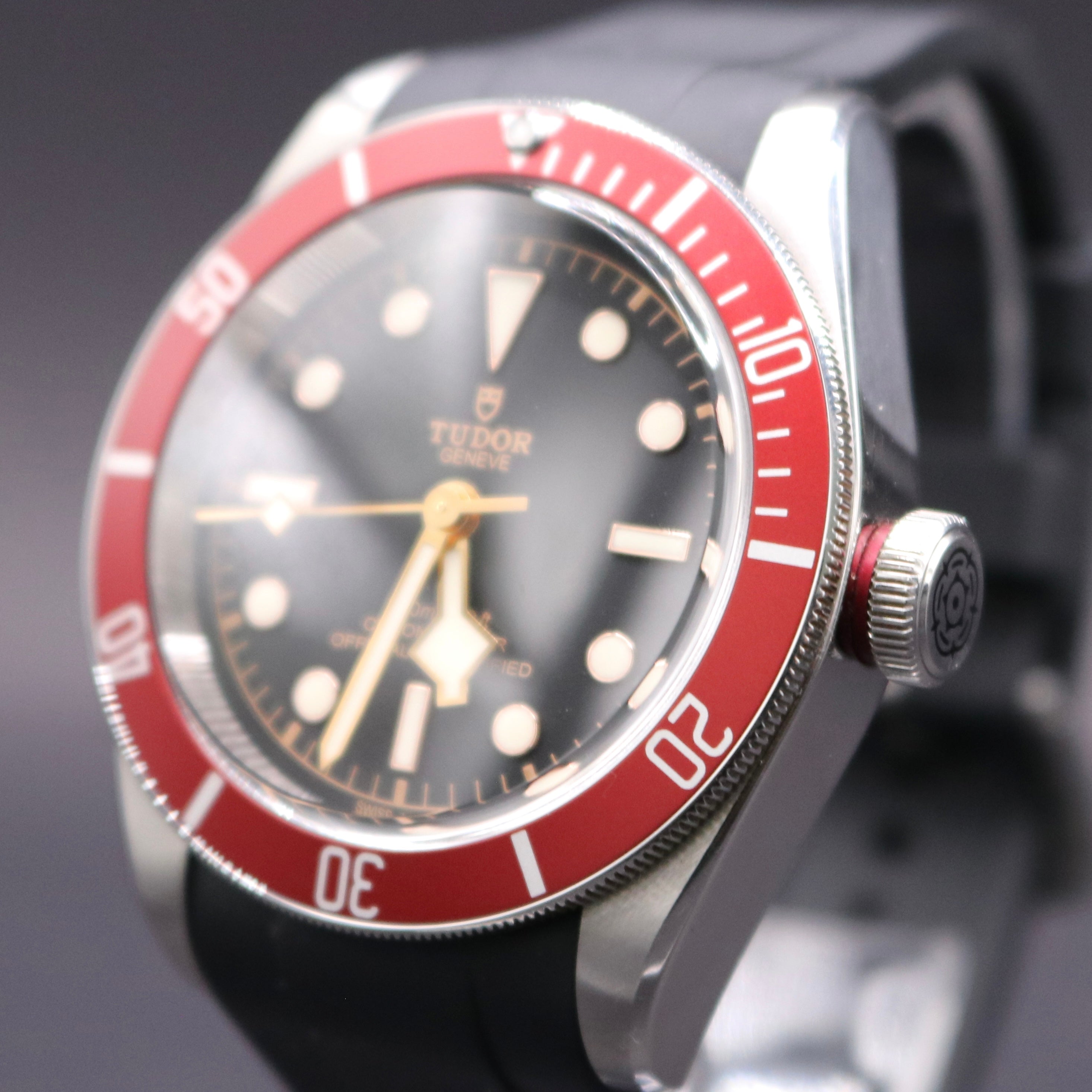 Tudor Black Bay Red Bezel 79230R – Full Set Box & Papers