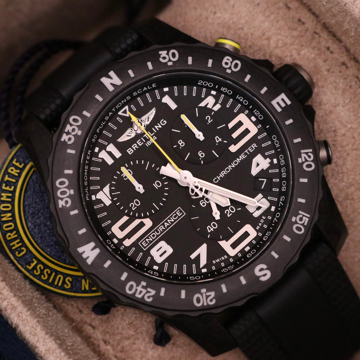 2025 Breitling Endurance Pro Black 44mm X83310 - Full set - Mint conditon - PX