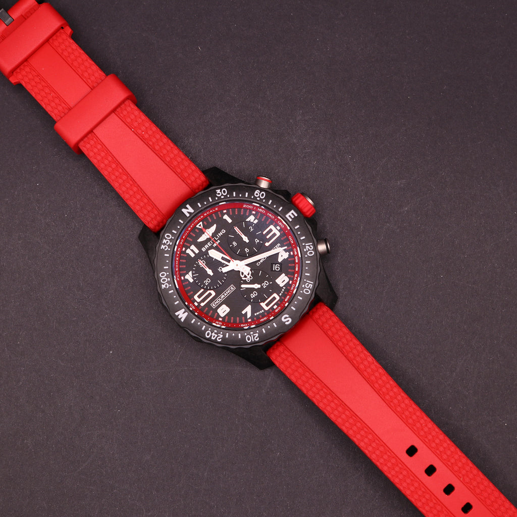 BRAND NEW Breitling Endurance Pro Red 38mm X83310 - Full set - Mint - PX Available