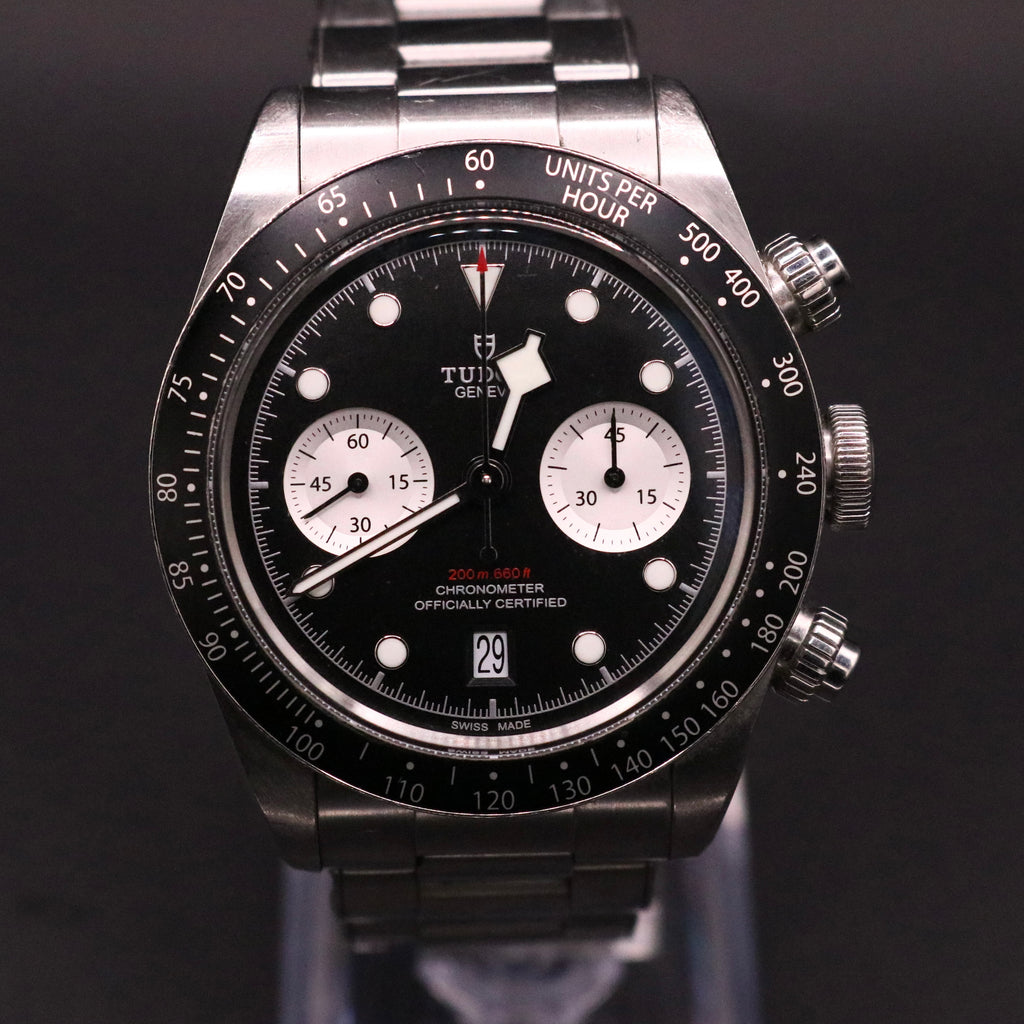 TUDOR Black Bay Chrono Reverse Panda 79360- Full Set - Full Links - Warranty27