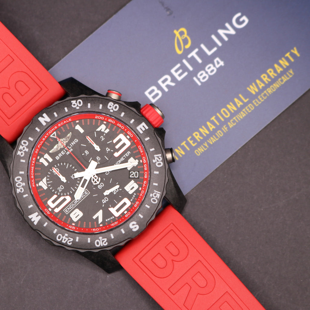 Breitling Endurance Pro Red X82310 - Fully box and papers - PX Welcome