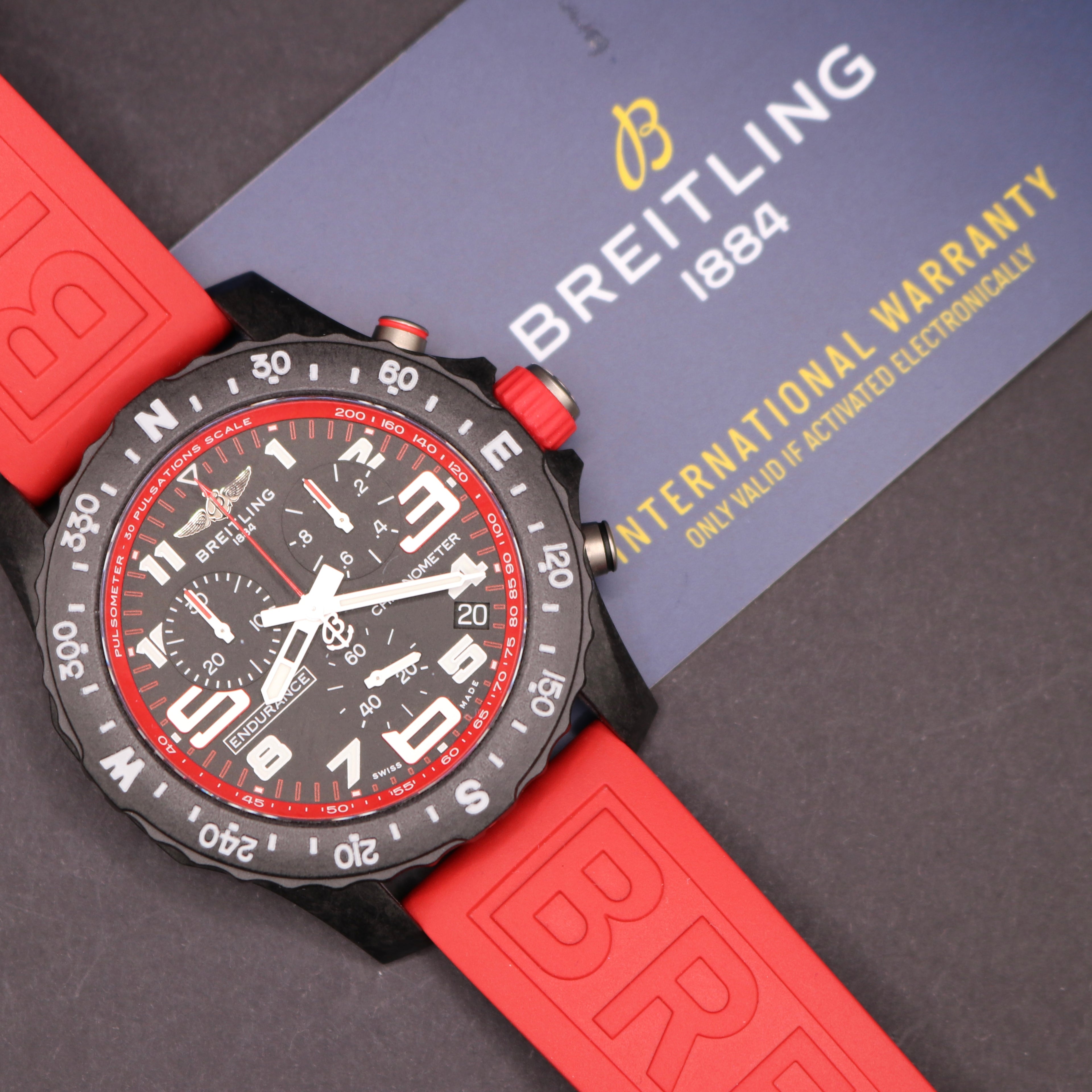 Breitling Endurance Pro Red X82310 - Fully box and papers - PX Welcome