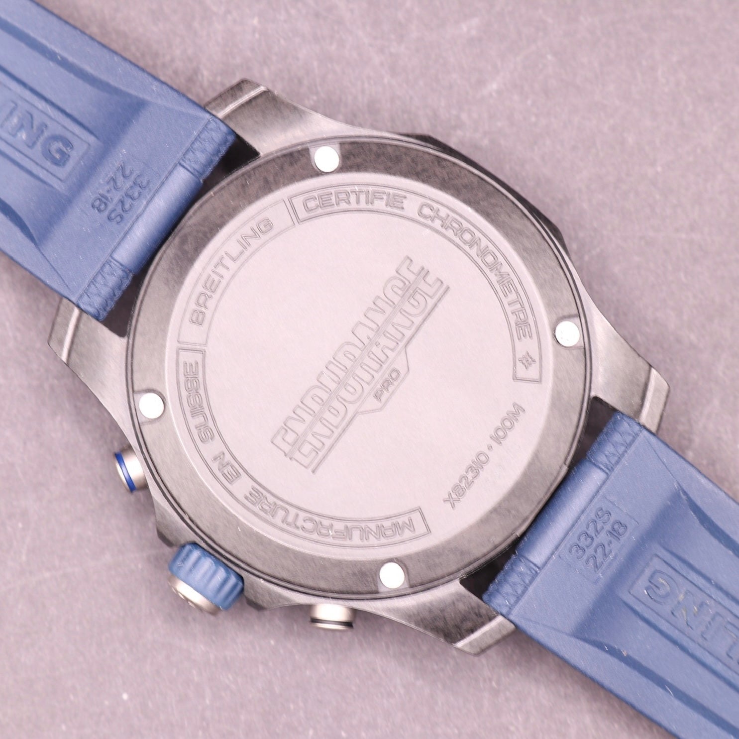 2025 BREITLING Endurance Pro Navy Blue Full Set - Warranty27 - PX Available