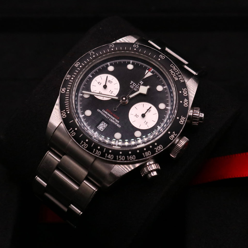 TUDOR Black Bay Chrono Reverse Panda 79360- Full Set - Full Links - Warranty27