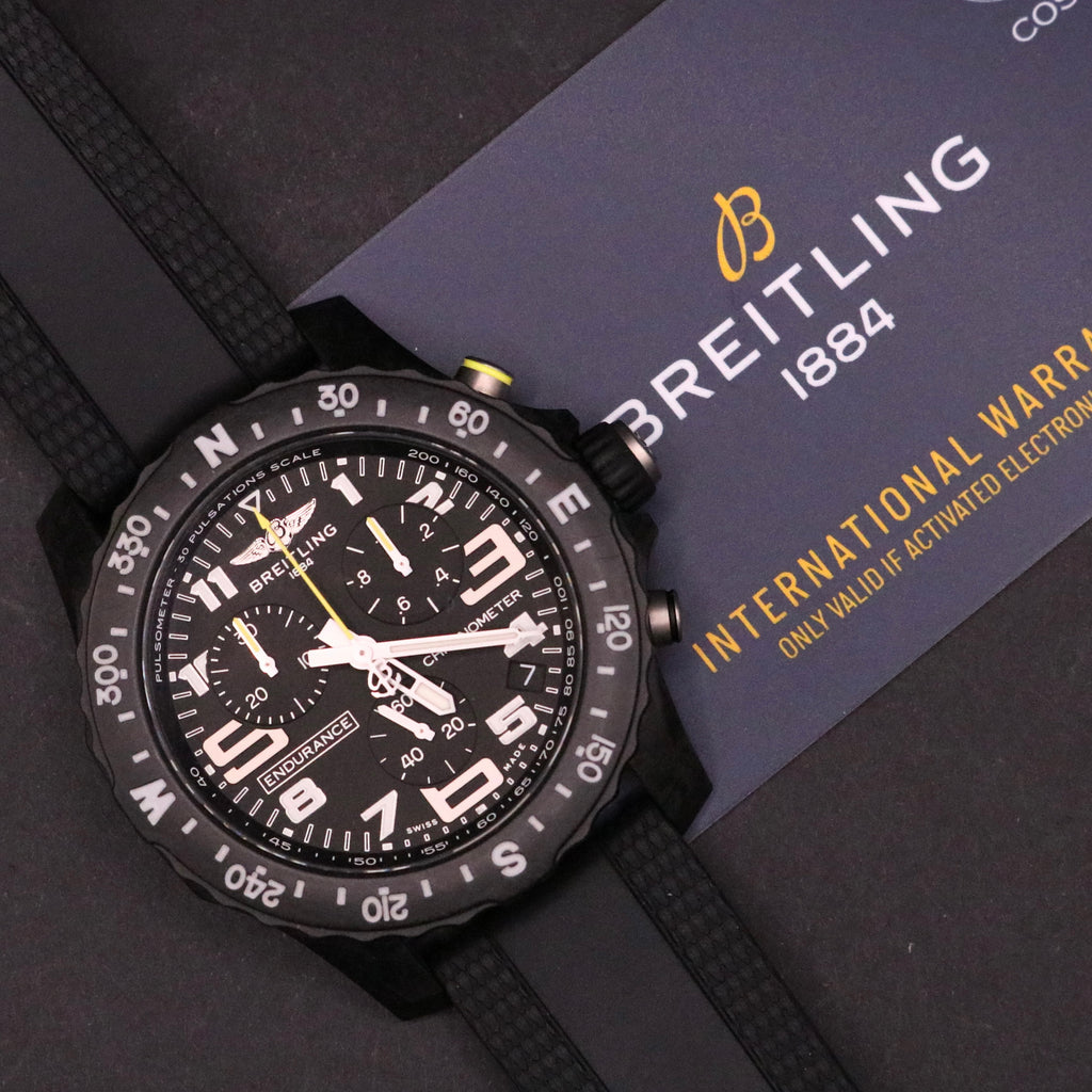 2025 Breitling Endurance Pro Black 44mm X83310 - Full set - Mint conditon - PX
