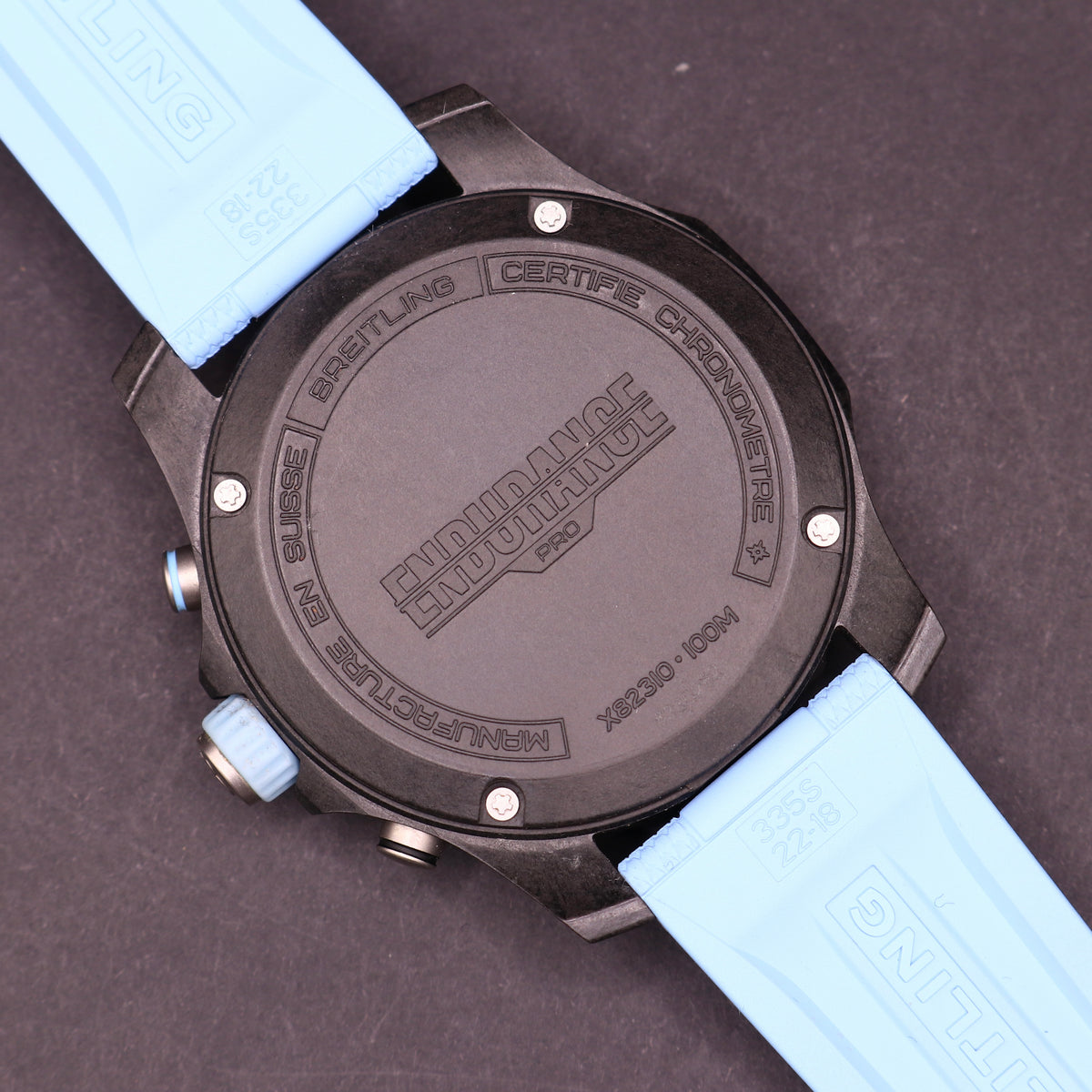 New Shape Breitling Endurance Pro - Baby Blue - Warranty28 - Full Set - PX