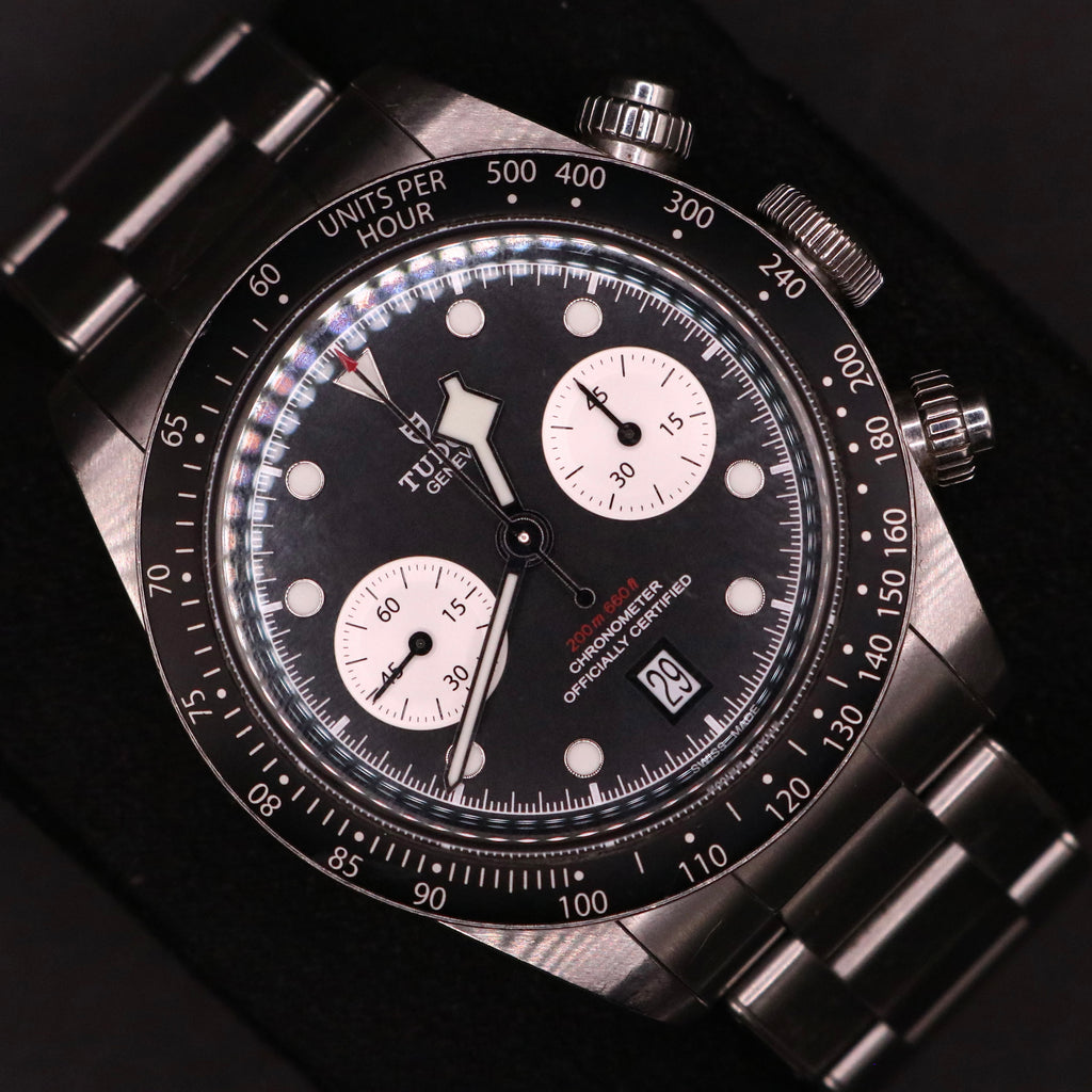 TUDOR Black Bay Chrono Reverse Panda 79360- Full Set - Full Links - Warranty27