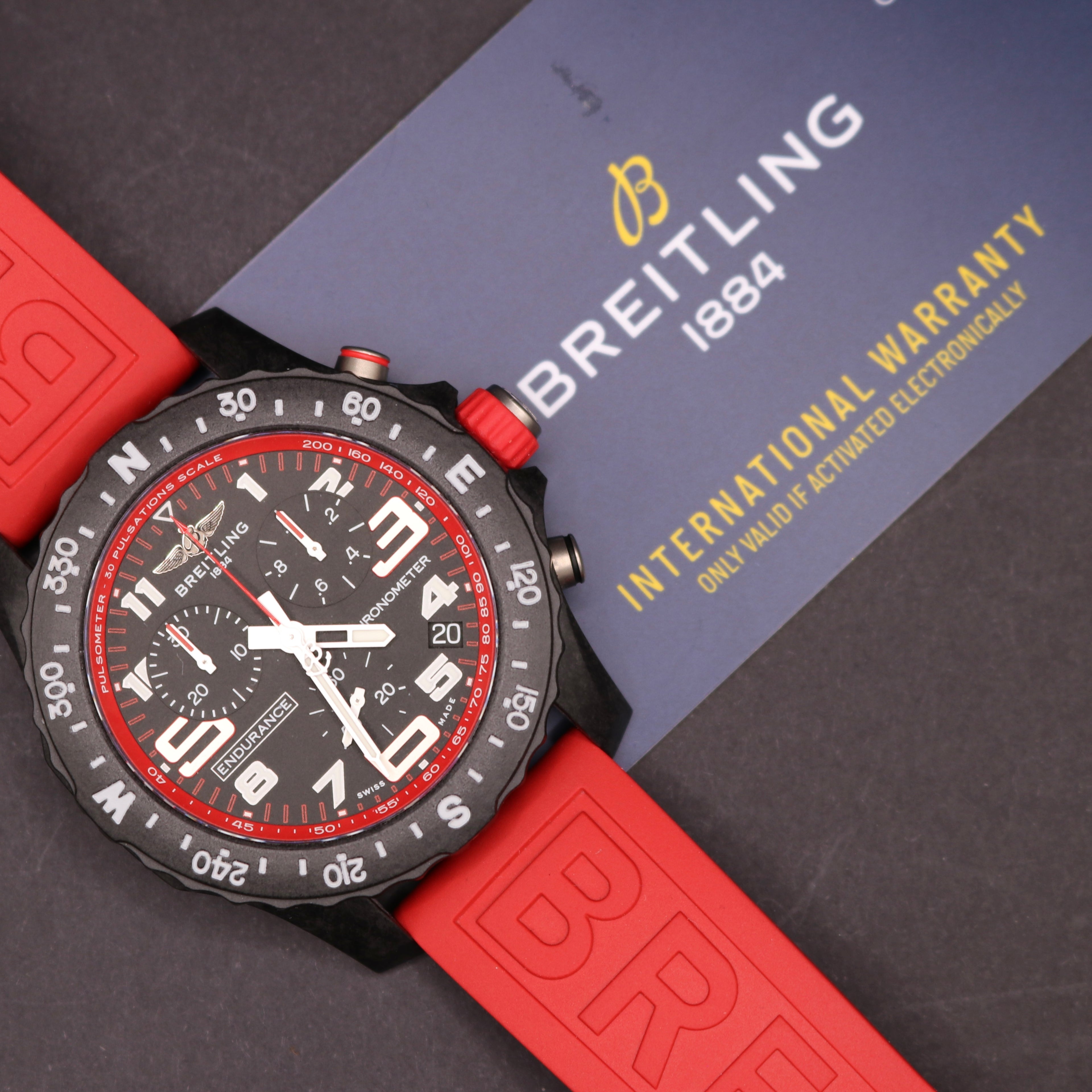 Breitling Endurance Pro Red X82310 - Fully box and papers - PX Welcome