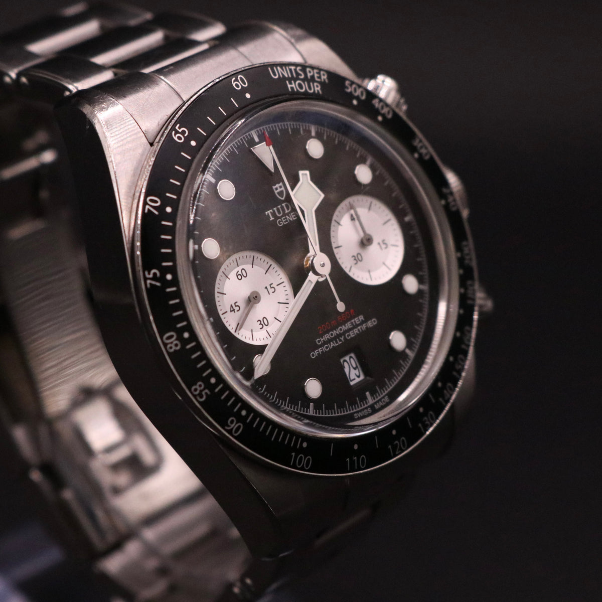 TUDOR Black Bay Chrono Reverse Panda 79360- Full Set - Full Links - Warranty27