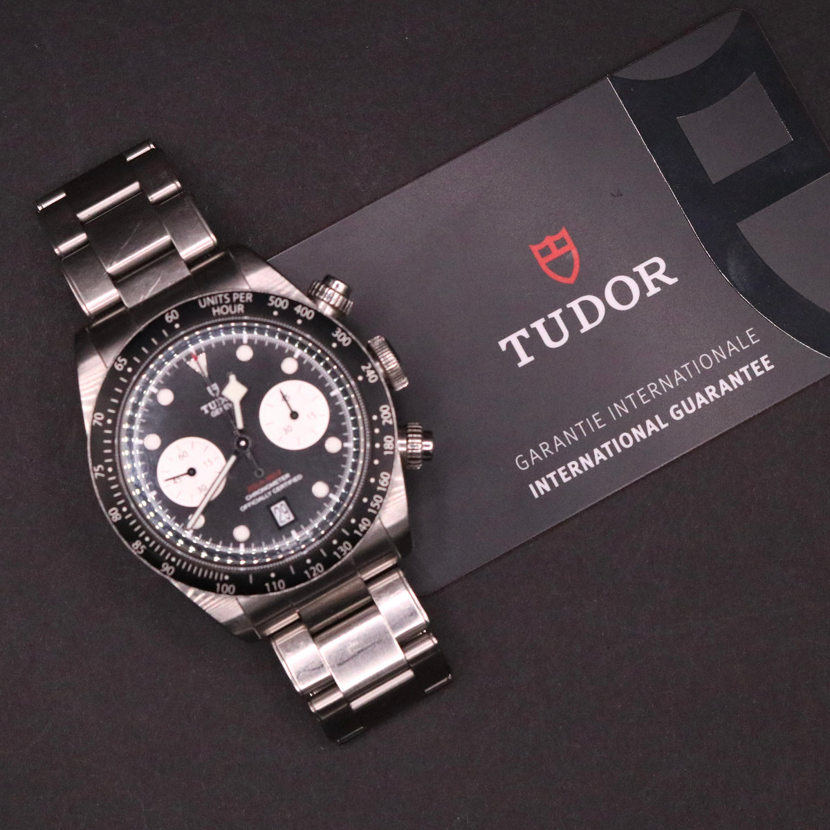 TUDOR Black Bay Chrono Reverse Panda 79360- Full Set - Full Links - Warranty27