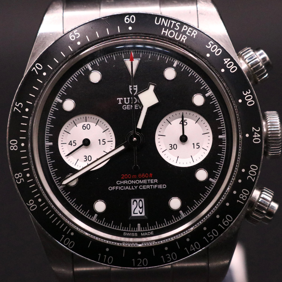 TUDOR Black Bay Chrono Reverse Panda 79360- Full Set - Full Links - Warranty27
