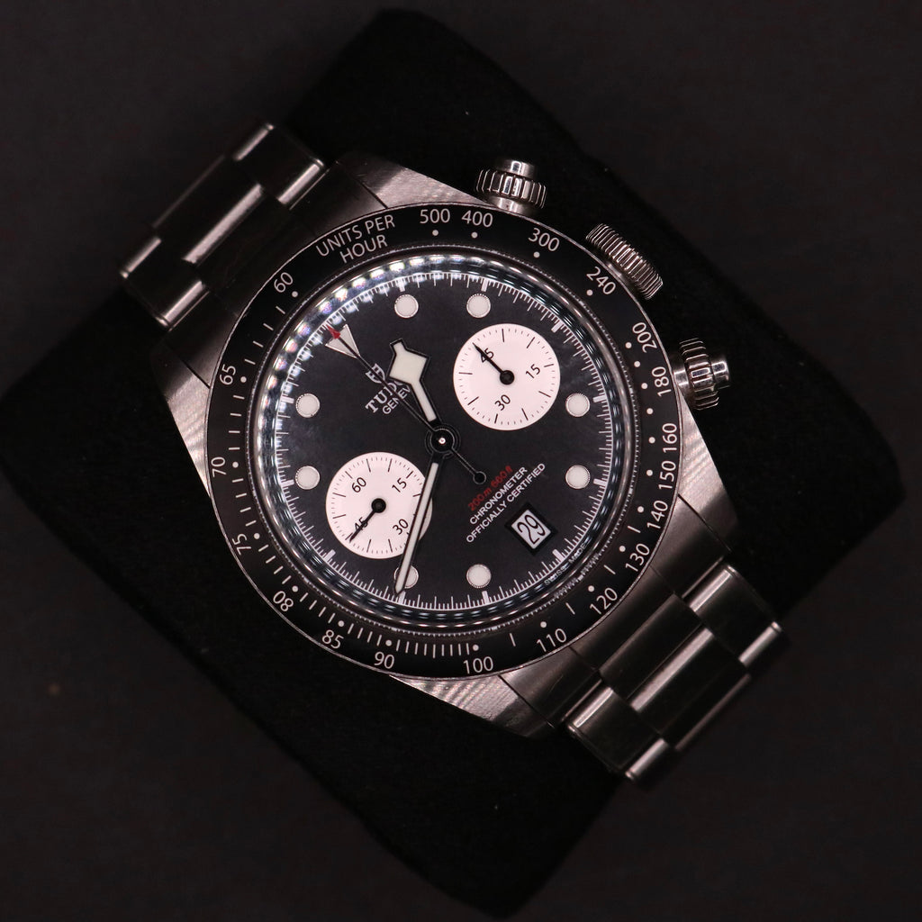 TUDOR Black Bay Chrono Reverse Panda 79360- Full Set - Full Links - Warranty27