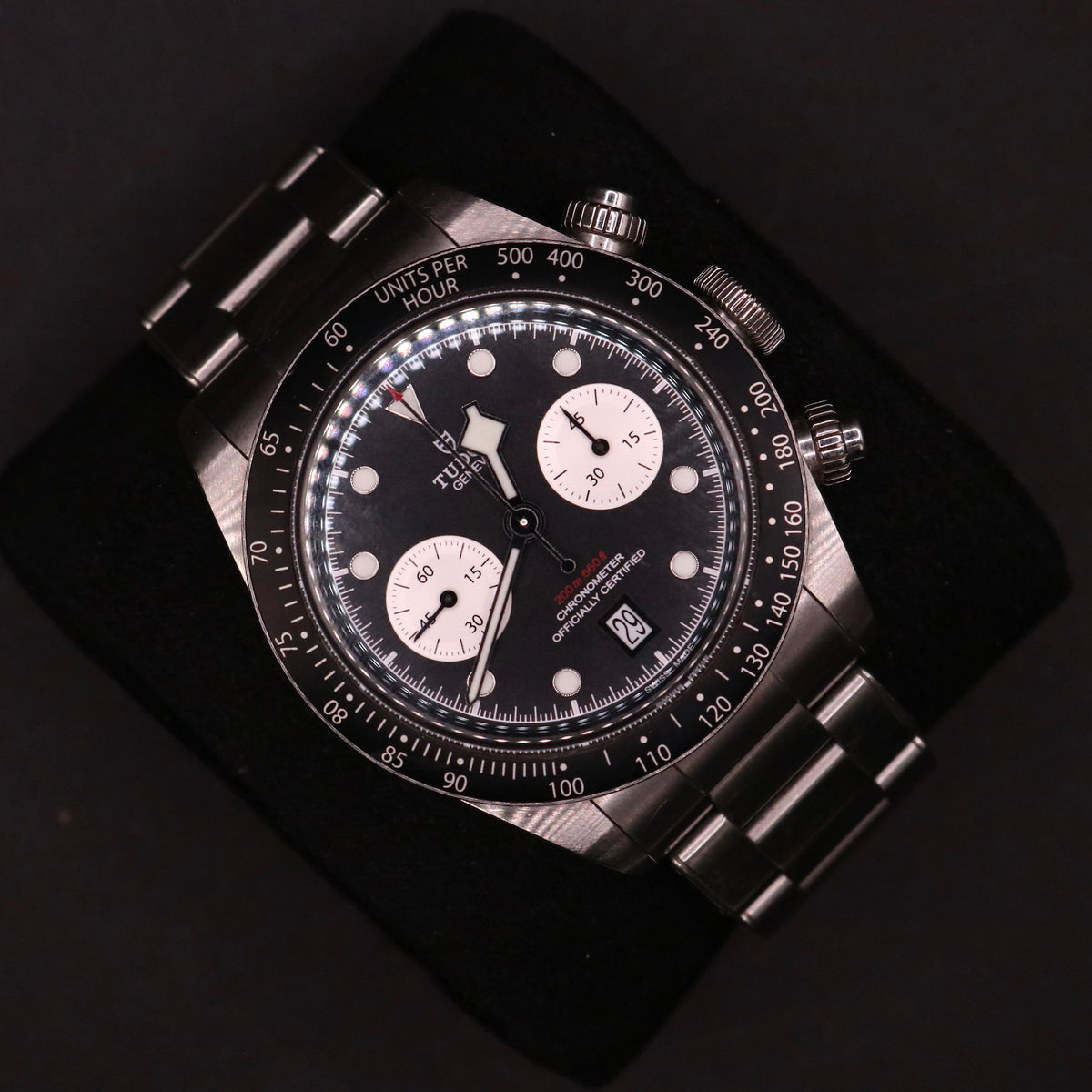 TUDOR Black Bay Chrono Reverse Panda 79360- Full Set - Full Links - Warranty27