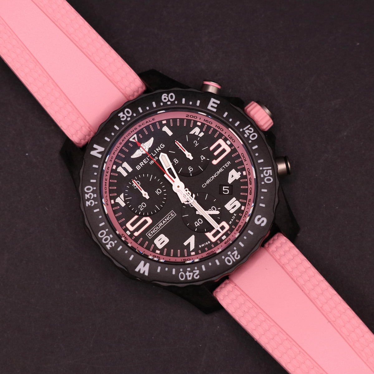 BRAND NEW Breitling Endurance Pro Pink 38mm X83310 - Full set - Mint - PX Avail