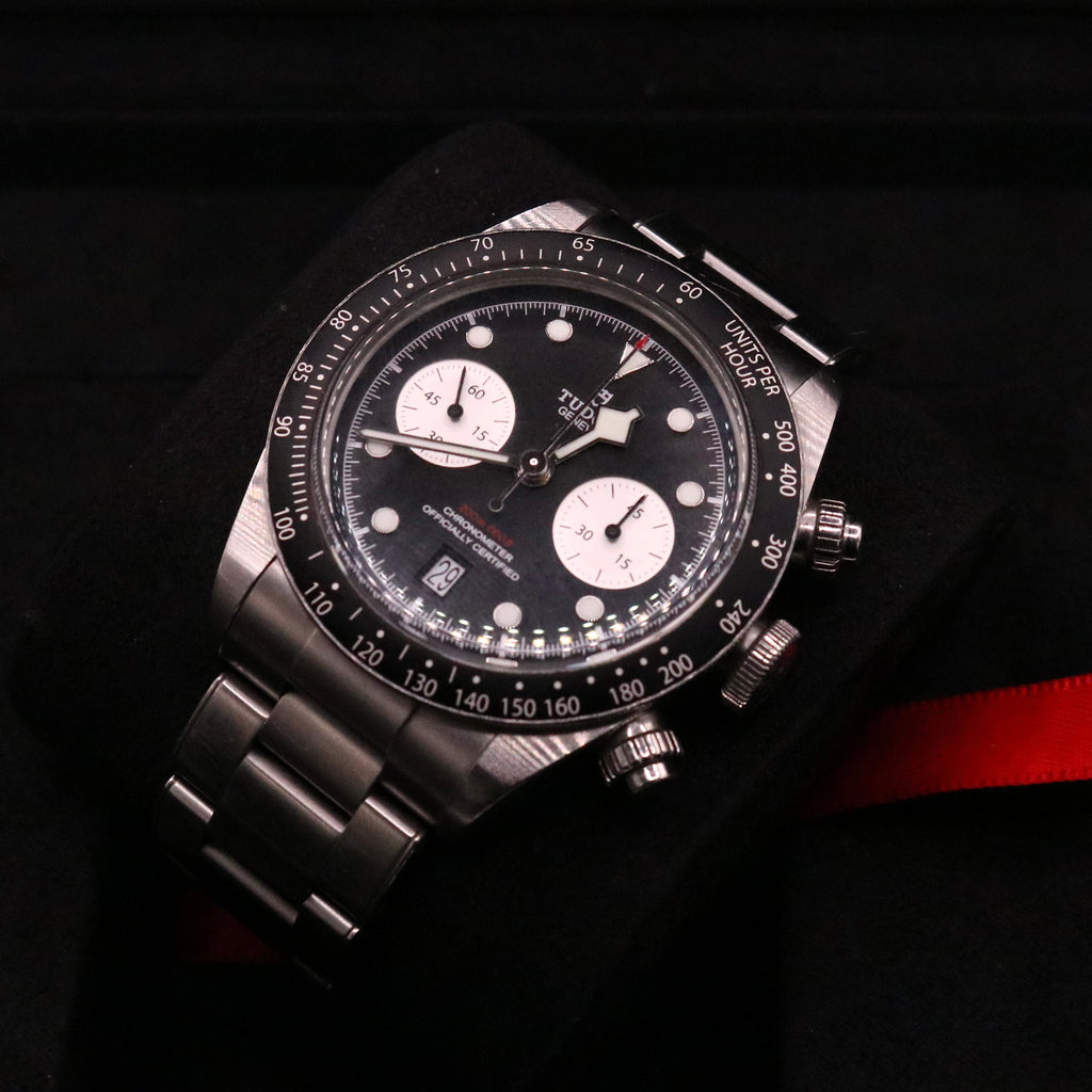 TUDOR Black Bay Chrono Reverse Panda 79360- Full Set - Full Links - Warranty27