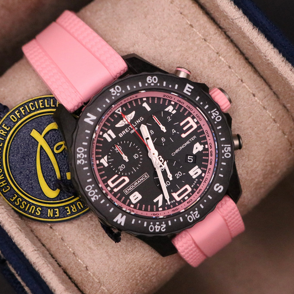 BRAND NEW Breitling Endurance Pro Pink 38mm X83310 - Full set - Mint - PX Avail