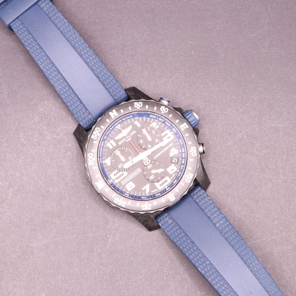 2025 BREITLING Endurance Pro Navy Blue Full Set - Warranty27 - PX Available
