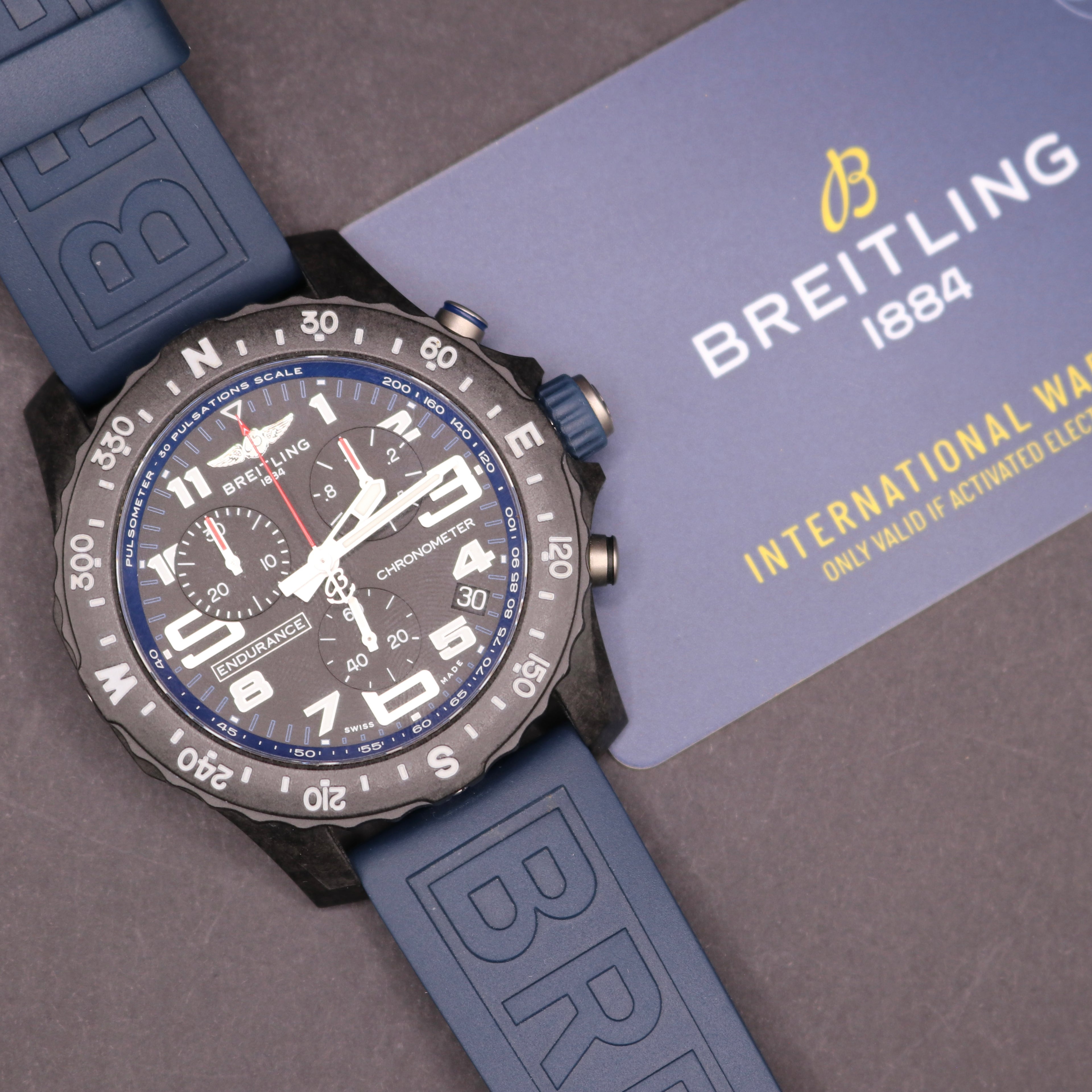2022 Breitling Endurance Pro Navy - Full Set - Excellent Condition - PX Ava