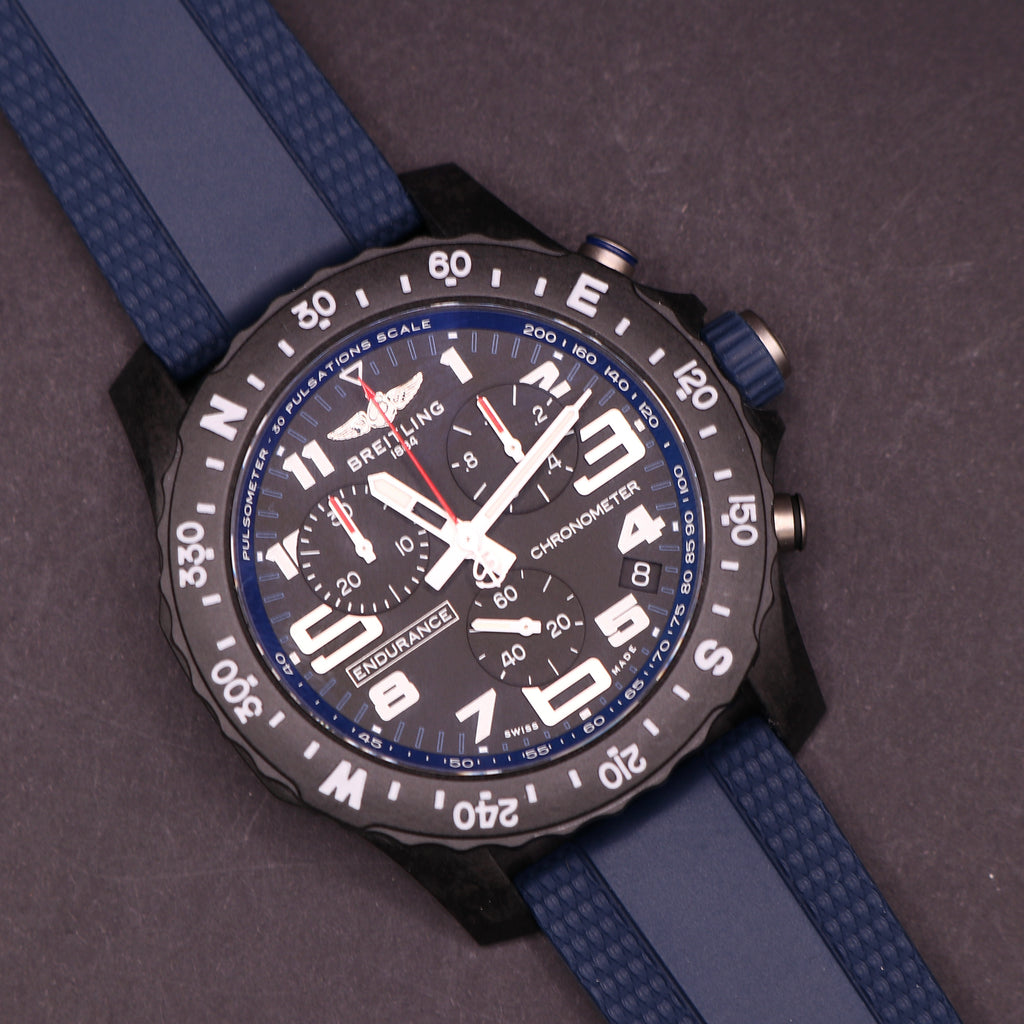 Breitling Endurance pro Navy - Box - New Design Strap - Excellent Condition - PX