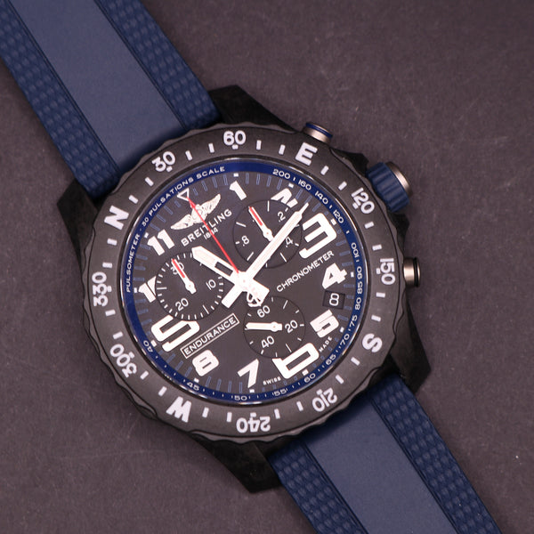 Breitling Endurance pro Navy - Box - New Design Strap - Excellent Condition - PX