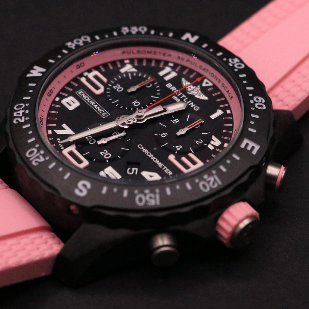 BRAND NEW Breitling Endurance Pro Pink 38mm X83310 - Full set - Mint - PX Avail