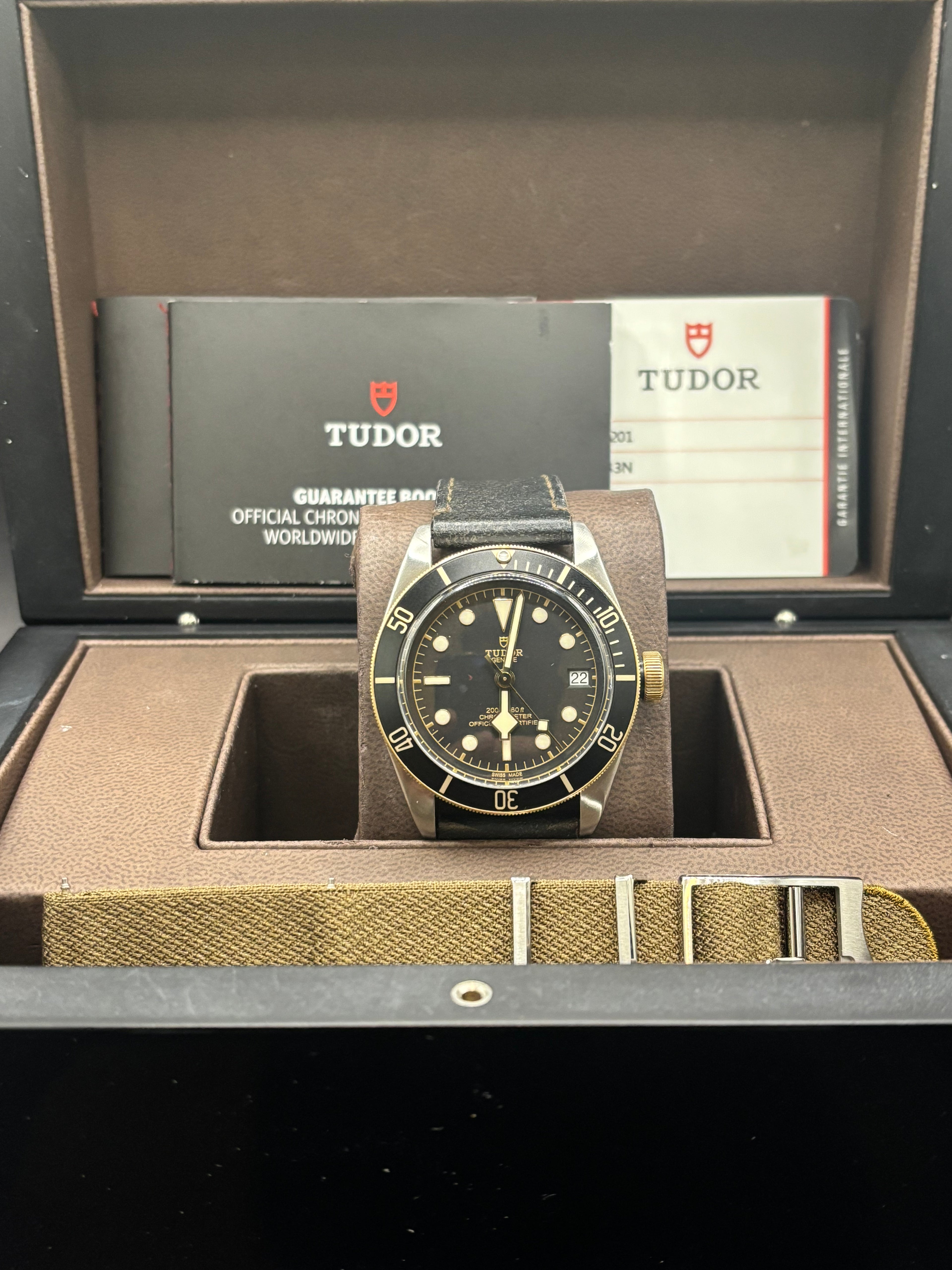Tudor Black Bay 58 Steel and Gold - Box and Papers + NATO Strap