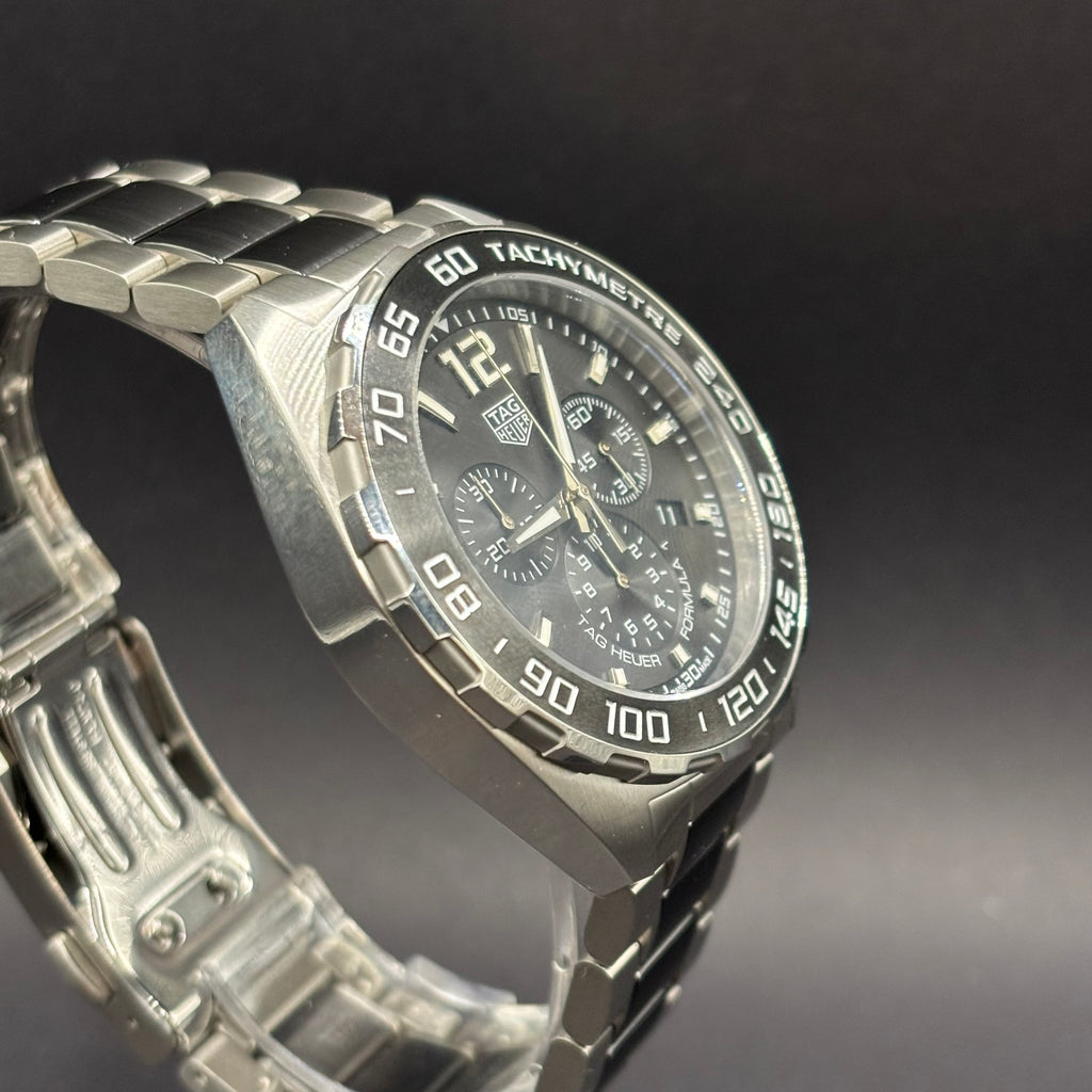 2022 TAG Heuer Formula 1 Gray - CAZ1011.BA0843 - Full Box and Paper