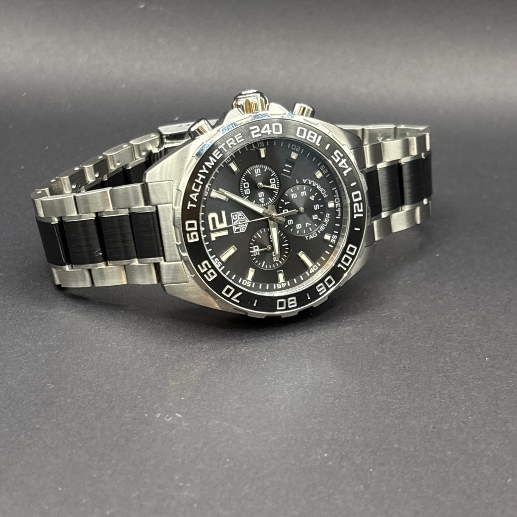 2022 TAG Heuer Formula 1 Gray - CAZ1011.BA0843 - Full Box and Paper