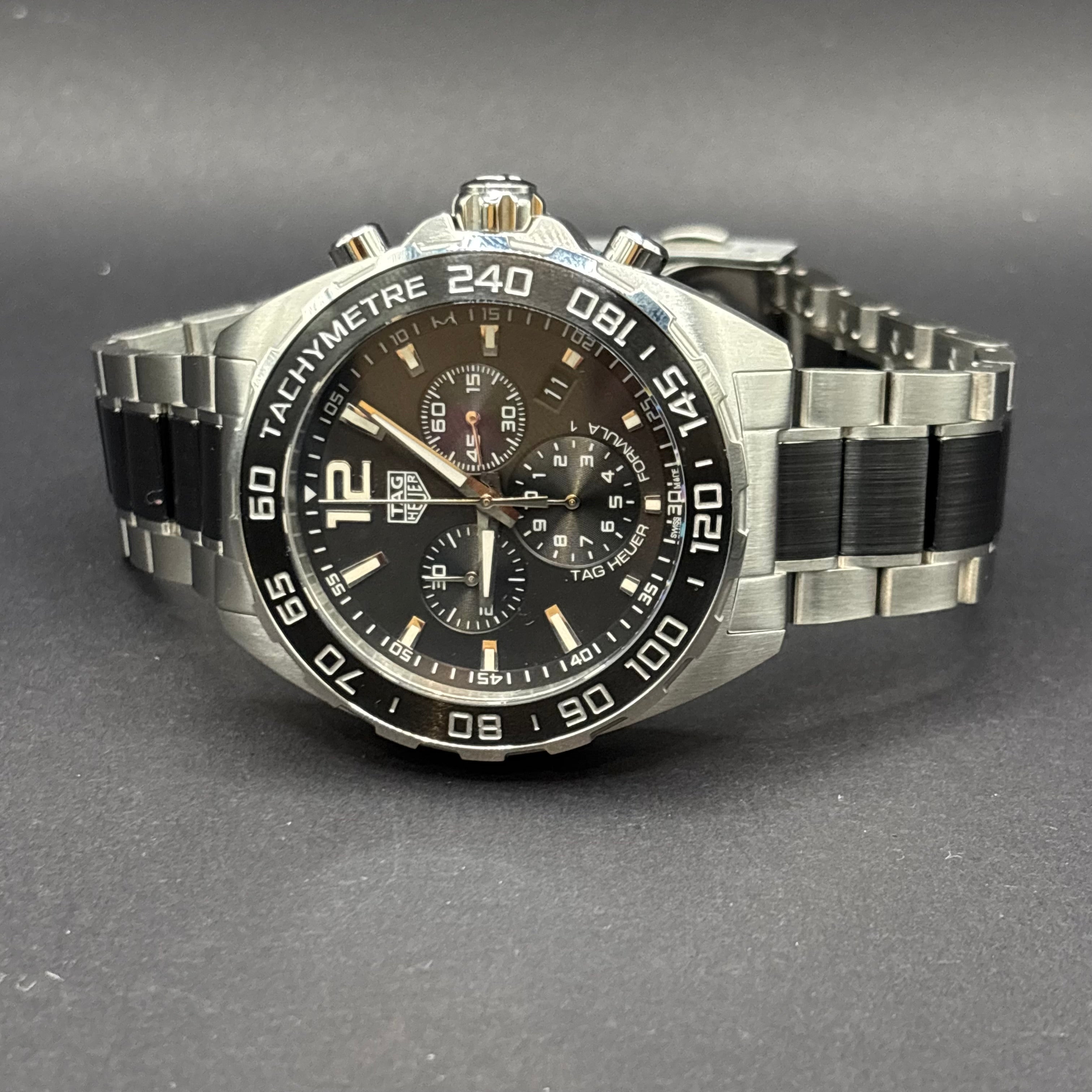 2022 TAG Heuer Formula 1 Gray - CAZ1011.BA0843 - Full Box and Paper