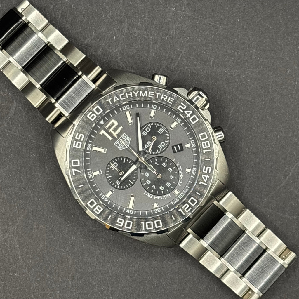2022 TAG Heuer Formula 1 Gray - CAZ1011.BA0843 - Full Box and Paper