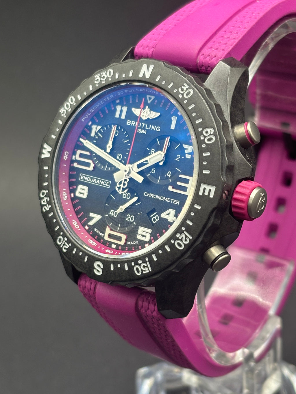 Breitling Endurance Pro 38m - Purple - Warranty 2028