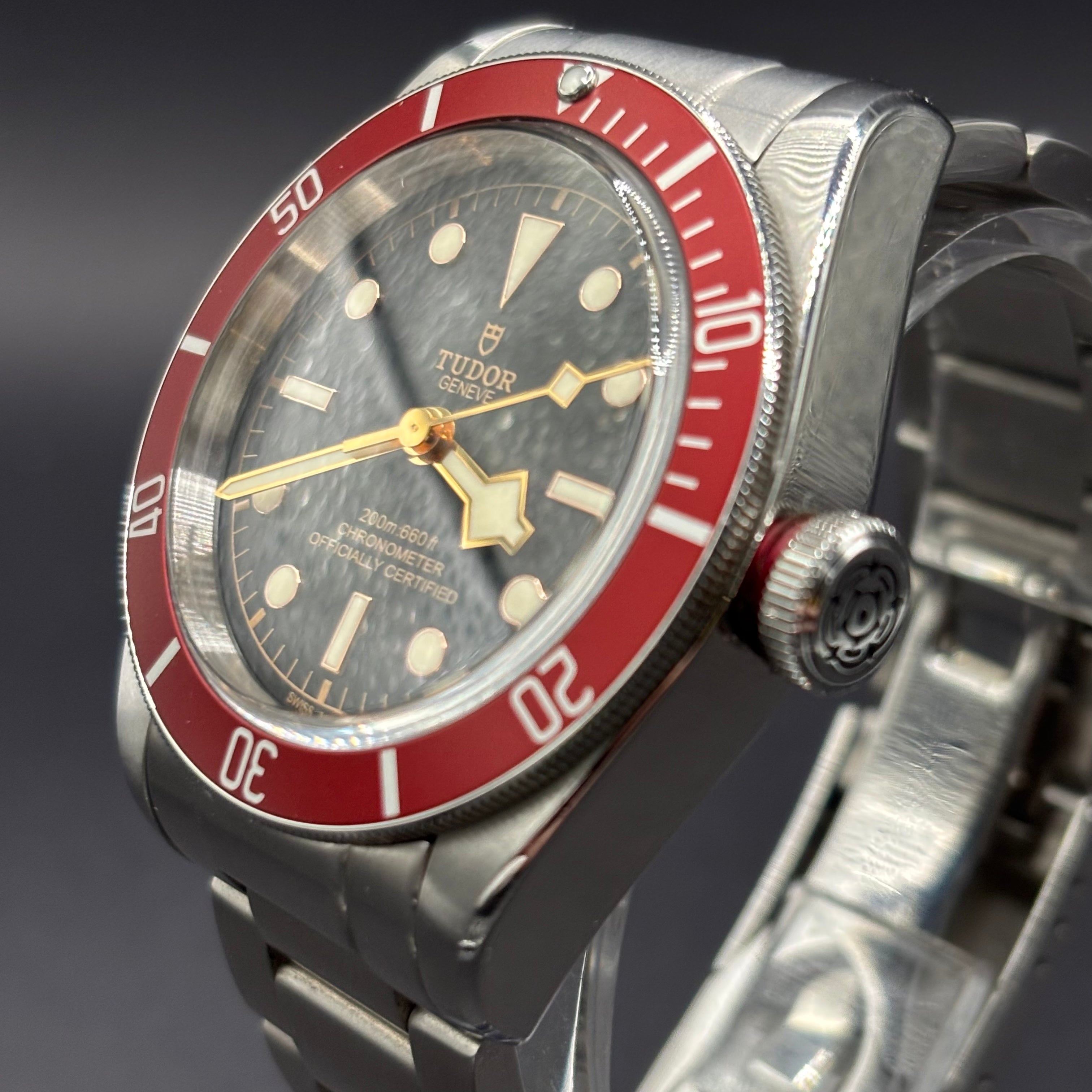 Tudor Black Bay Red Bezel 79230R – Full Set Box & Papers